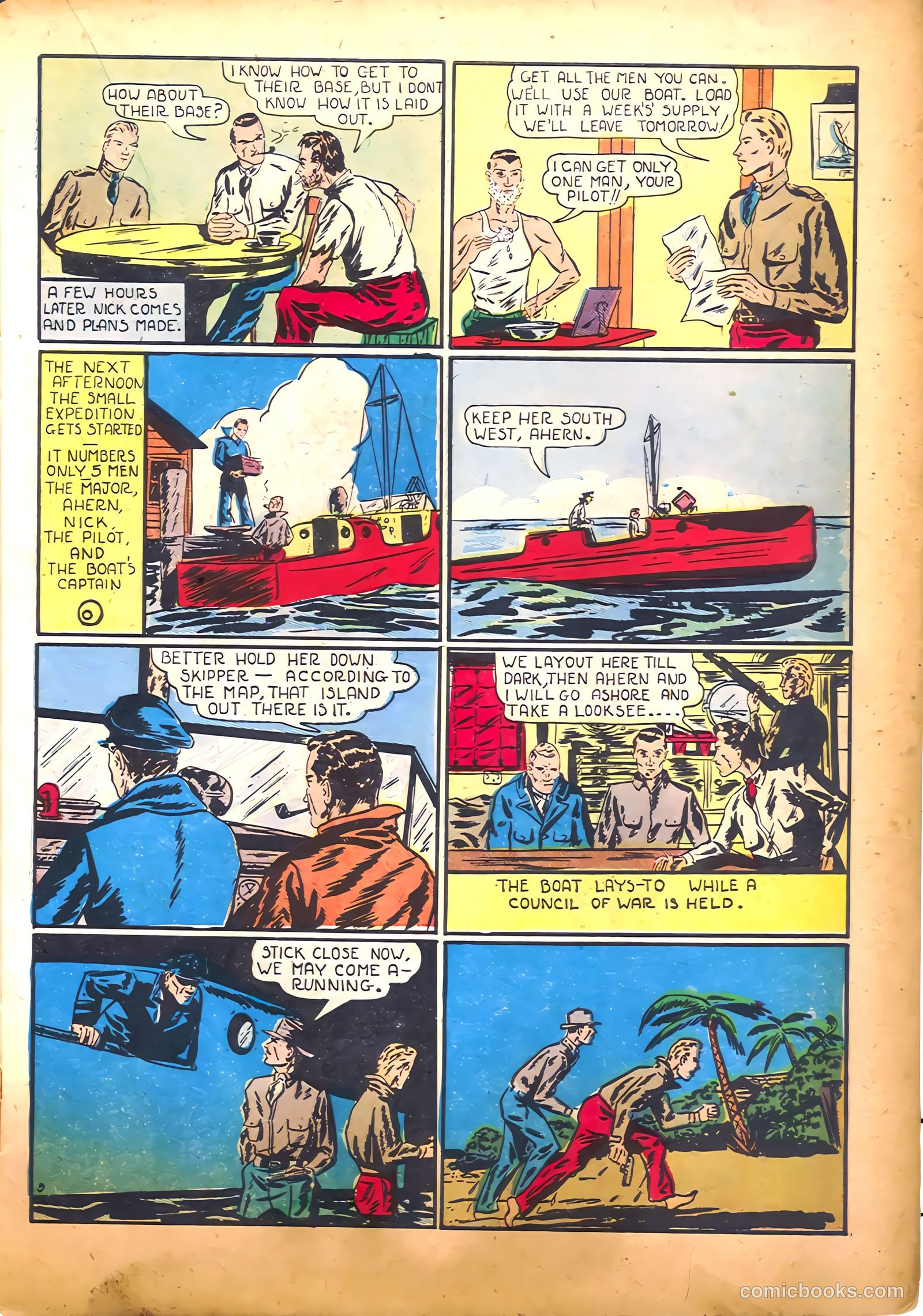 Amazing Mystery Funnies #11 (1939) — page 15 of 52