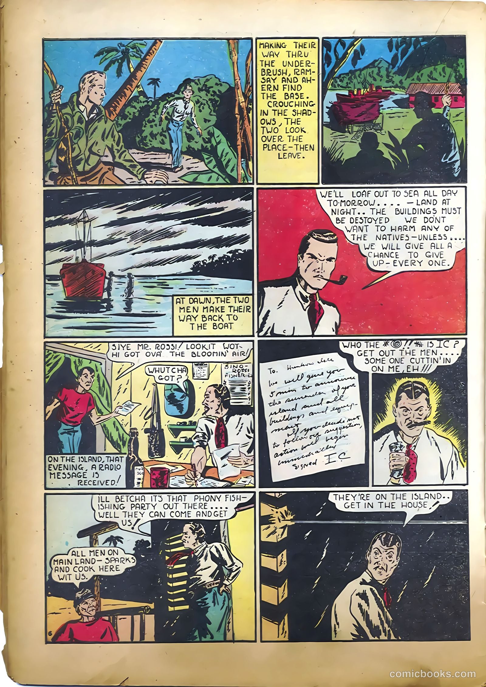 Amazing Mystery Funnies #11 (1939) — page 16 of 52