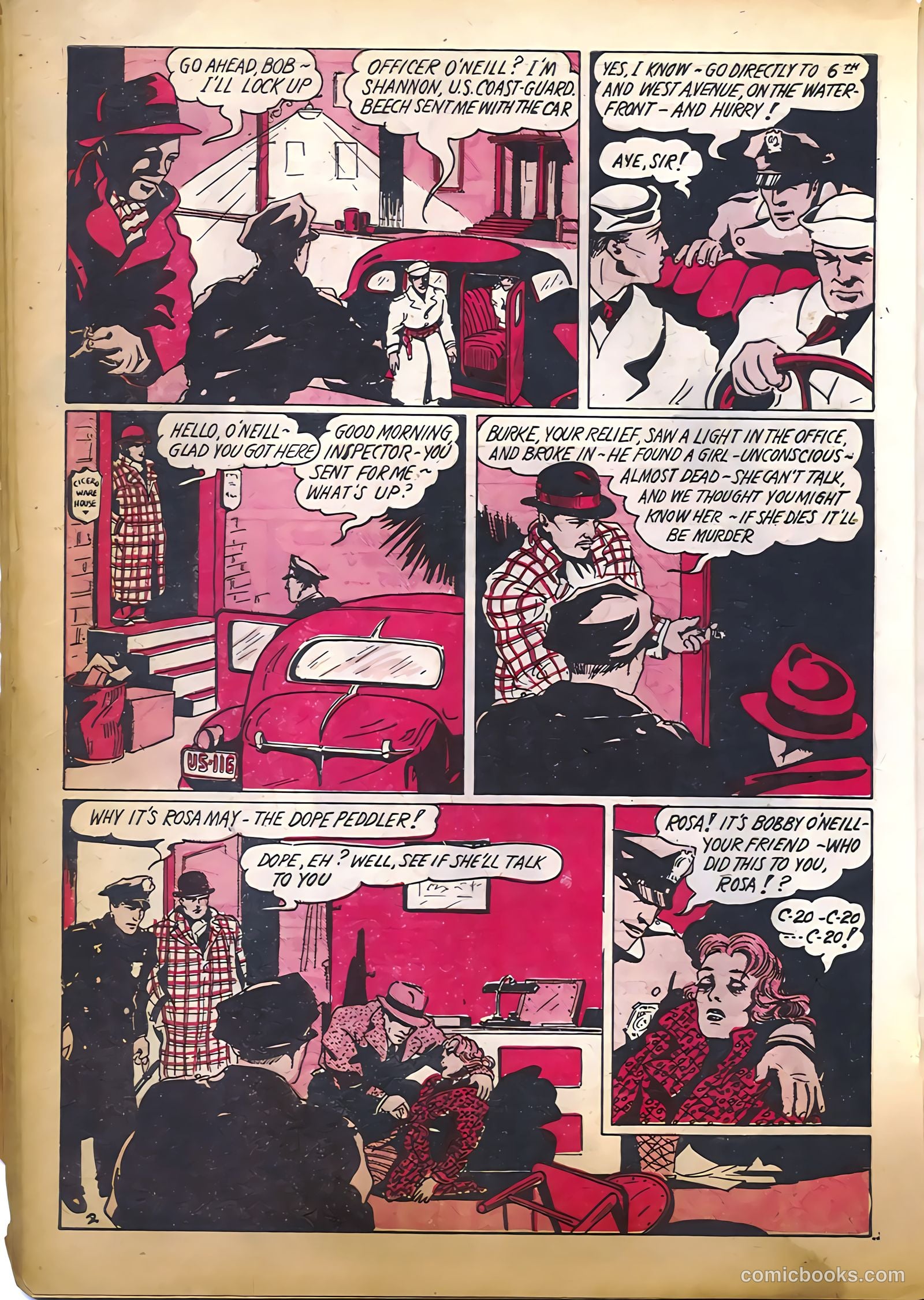 Amazing Mystery Funnies #11 (1939) — page 28 of 52
