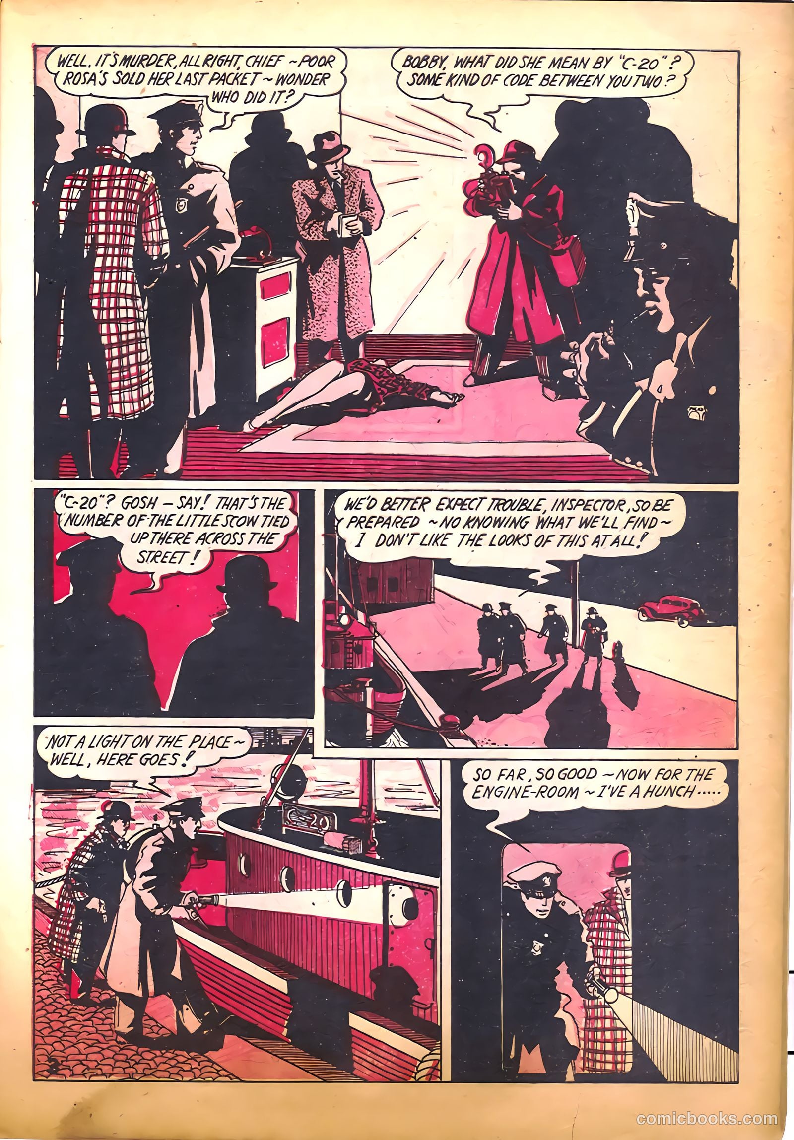 Amazing Mystery Funnies #11 (1939) — page 29 of 52