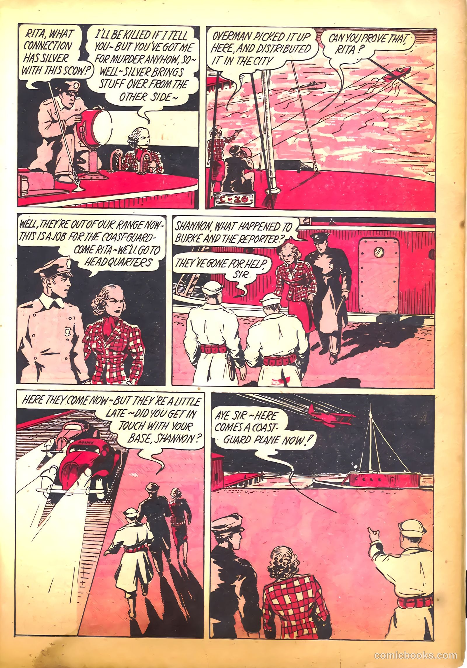 Amazing Mystery Funnies #11 (1939) — page 33 of 52