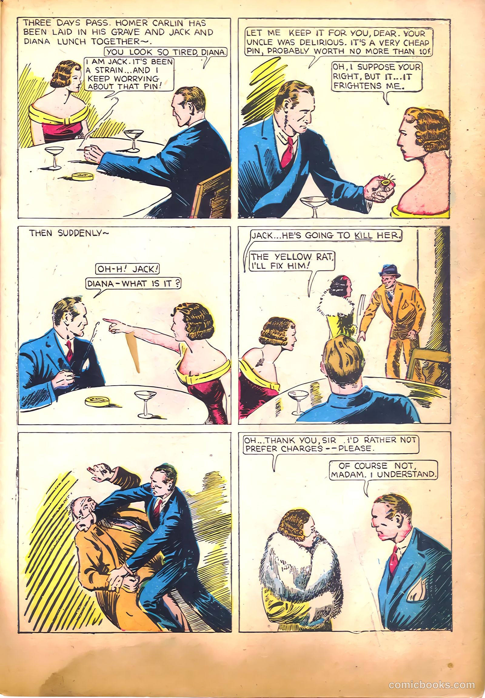 Amazing Mystery Funnies #11 (1939) — page 39 of 52