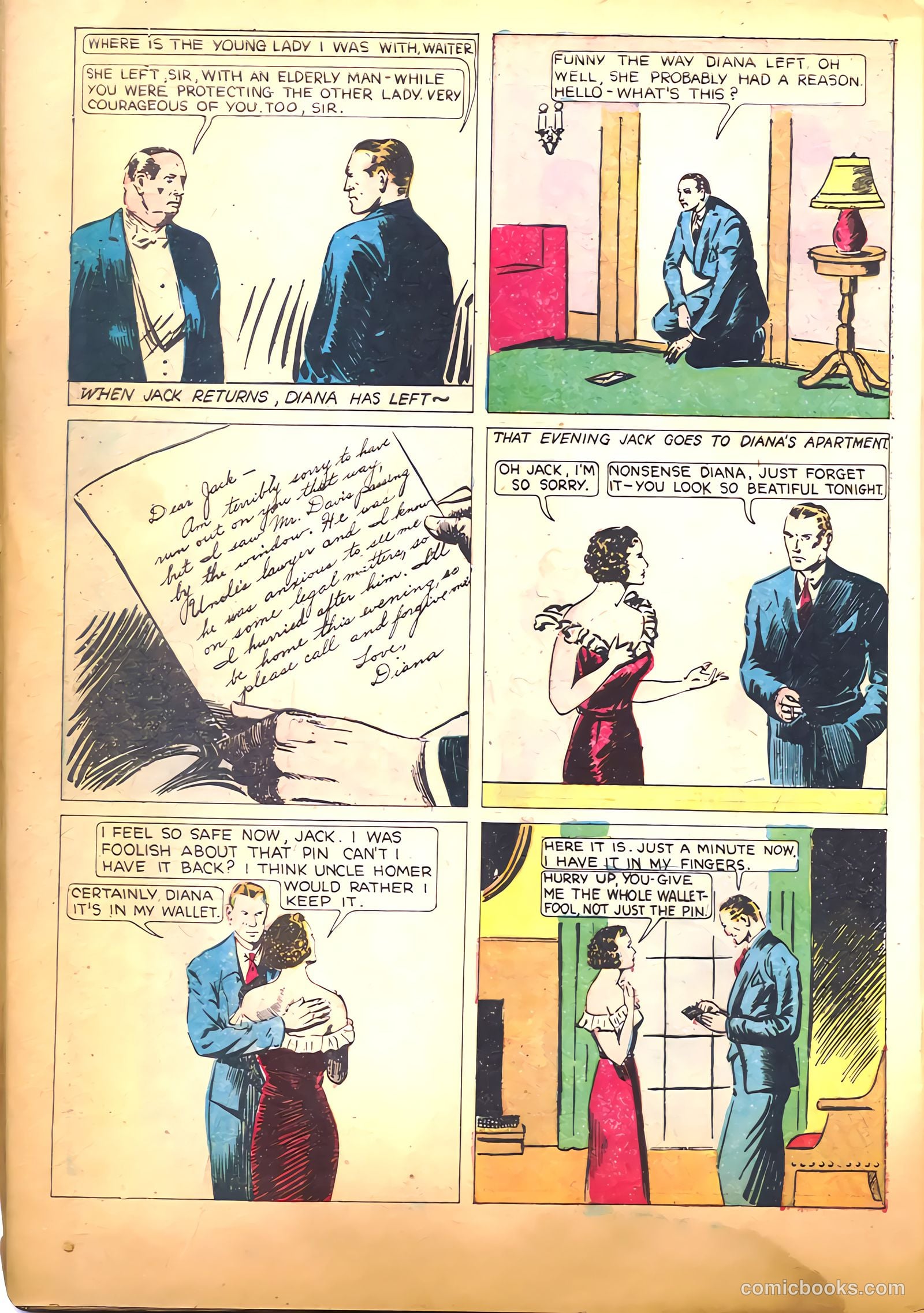 Amazing Mystery Funnies #11 (1939) — page 40 of 52