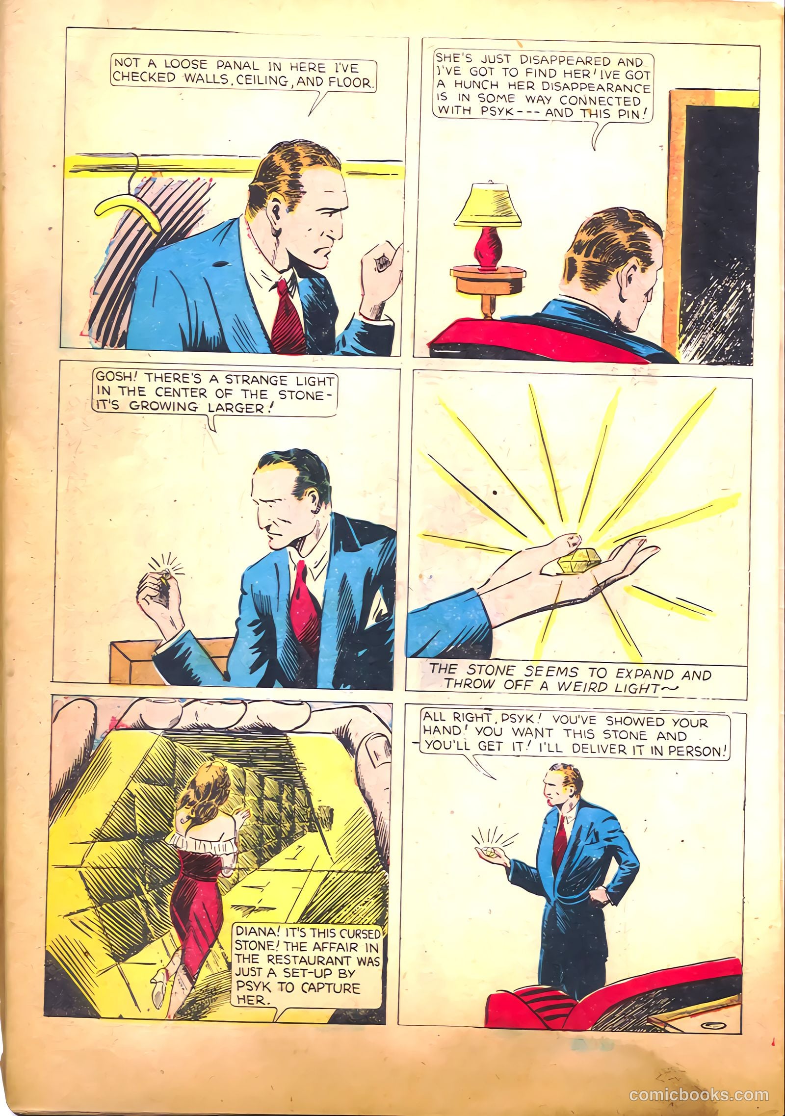 Amazing Mystery Funnies #11 (1939) — page 42 of 52