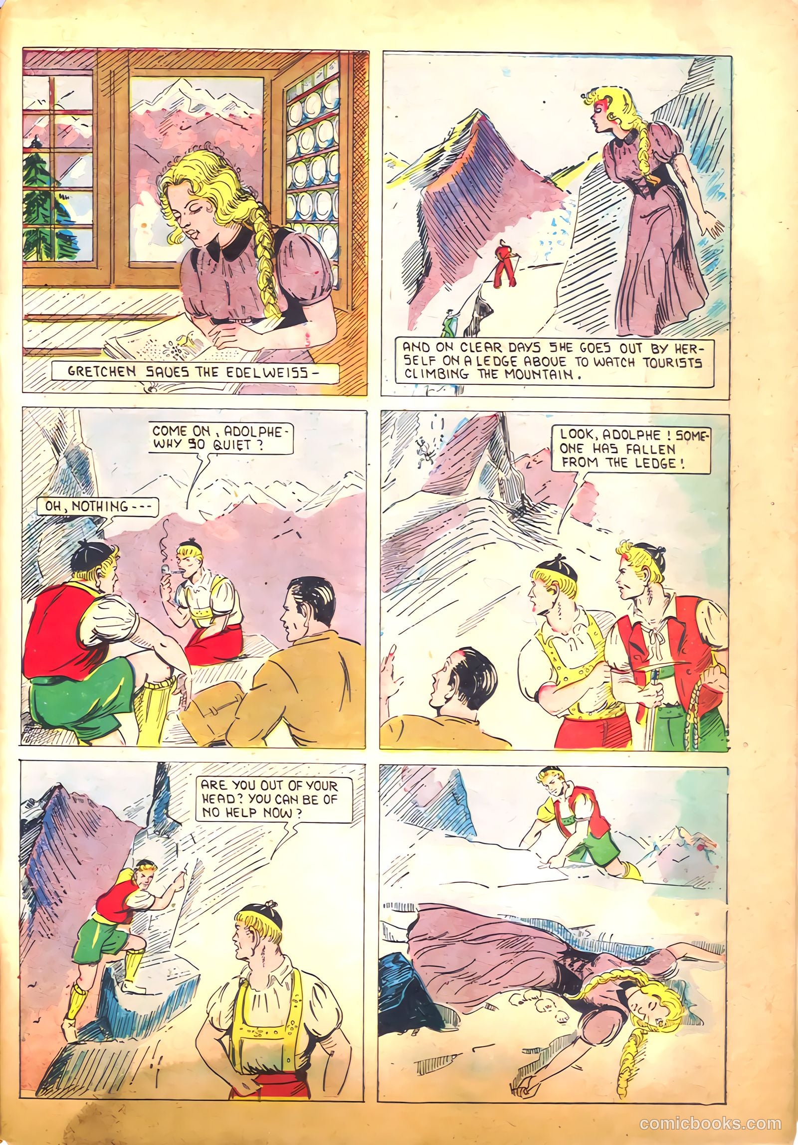Amazing Mystery Funnies #11 (1939) — page 47 of 52