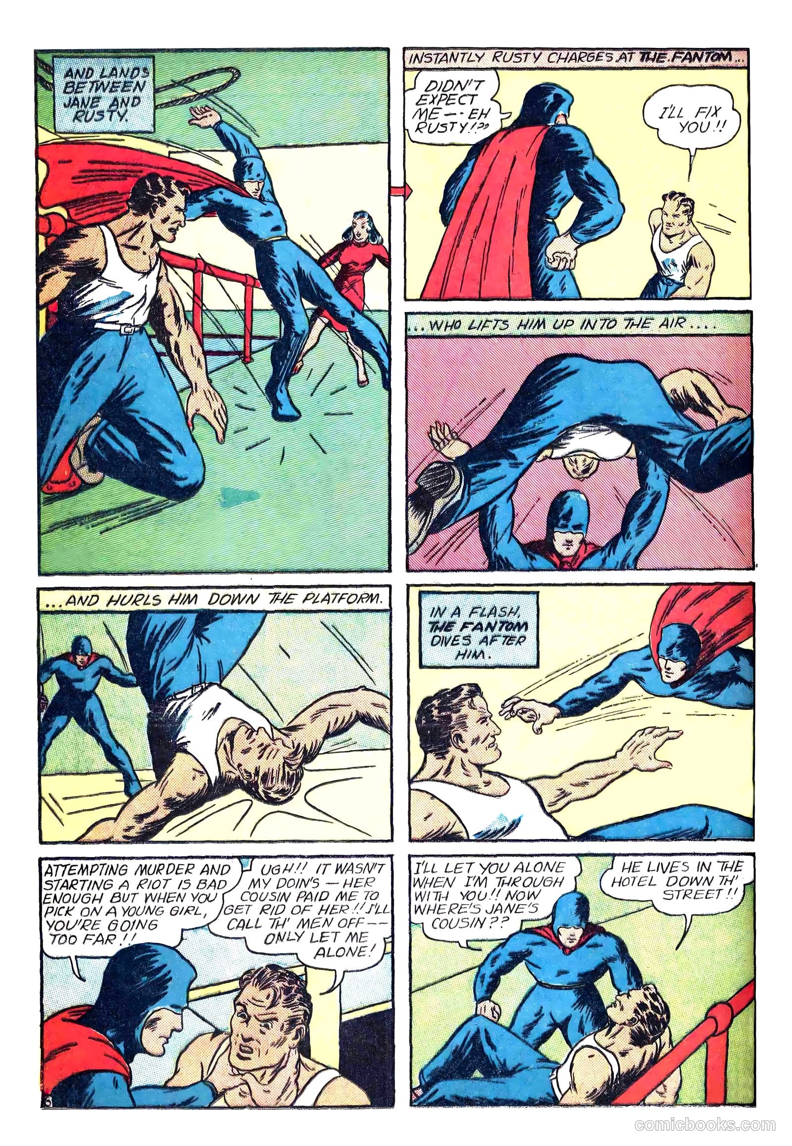 Amazing Mystery Funnies #12 (1939) — page 8 of 52