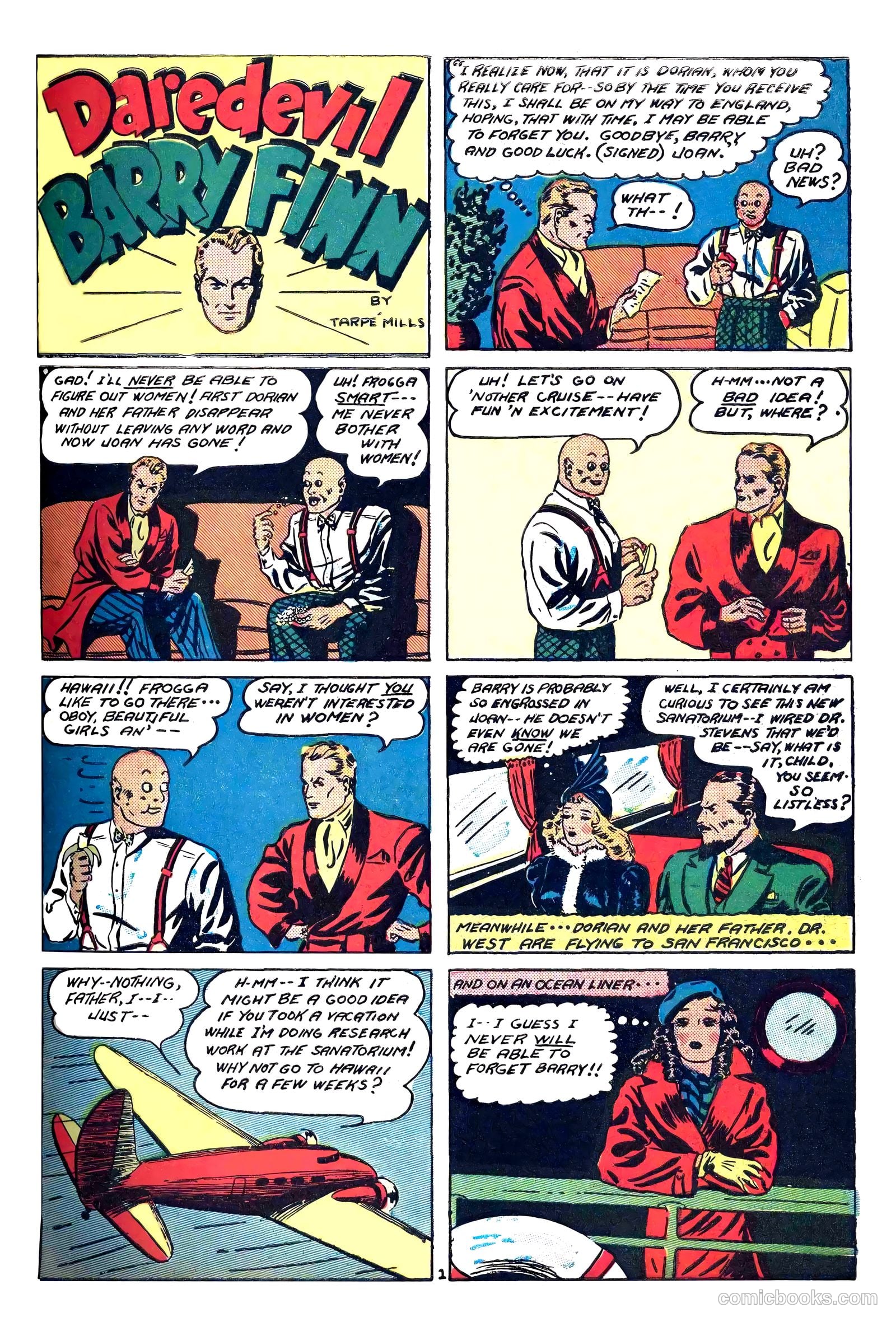 Amazing Mystery Funnies #12 (1939) — page 11 of 52