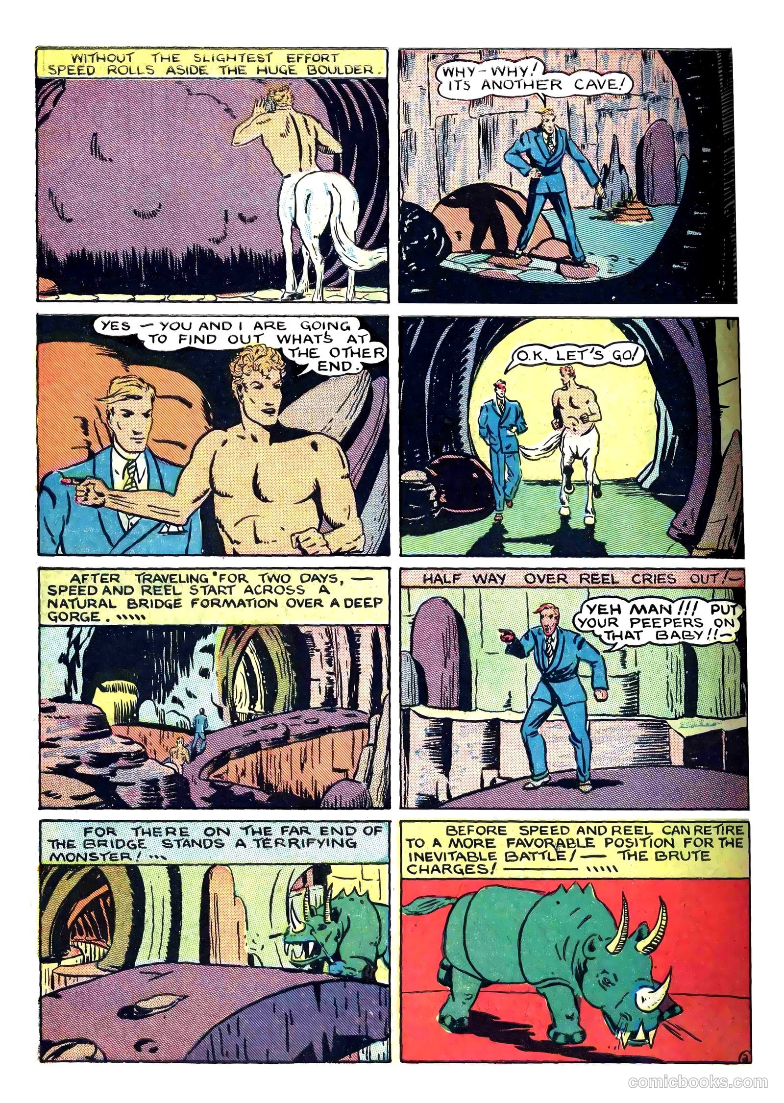 Amazing Mystery Funnies #12 (1939) — page 42 of 52