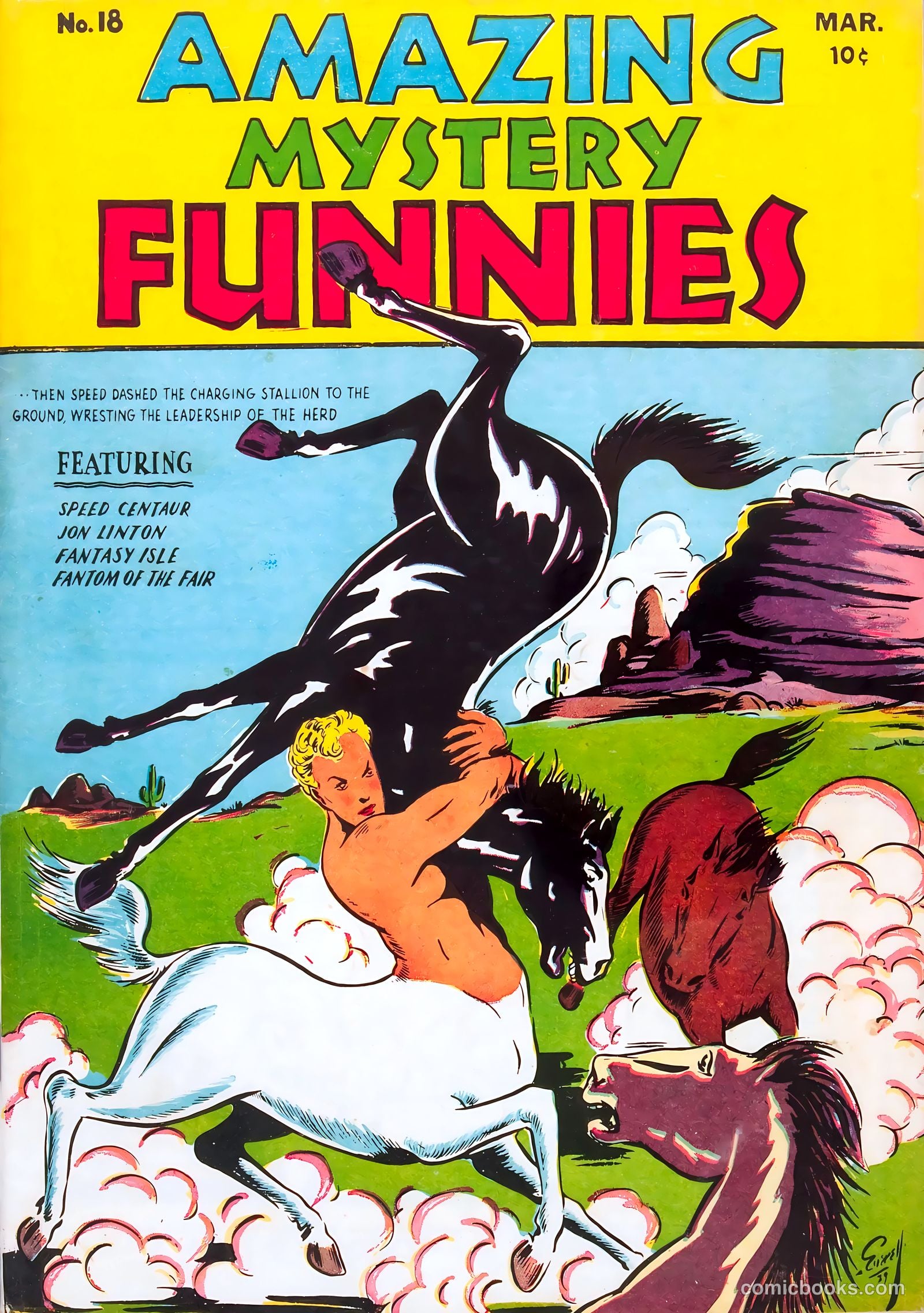Amazing Mystery Funnies #18