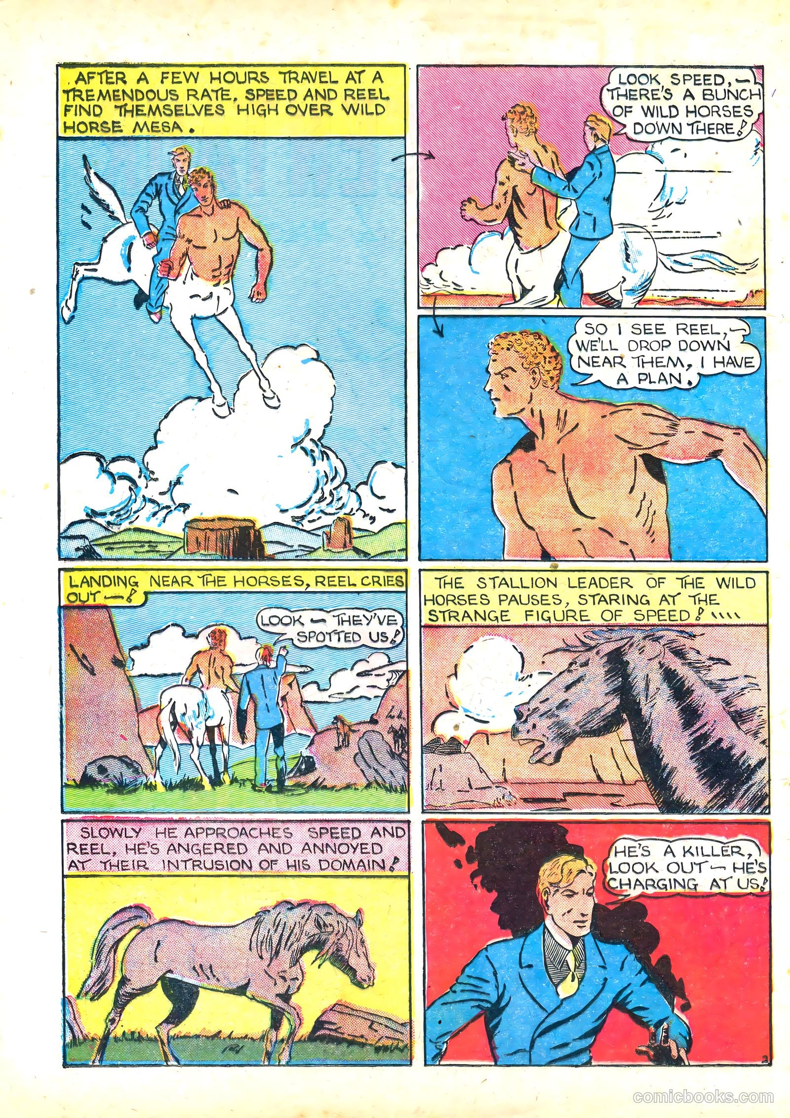 Amazing Mystery Funnies #18 (1940) — page 4 of 68