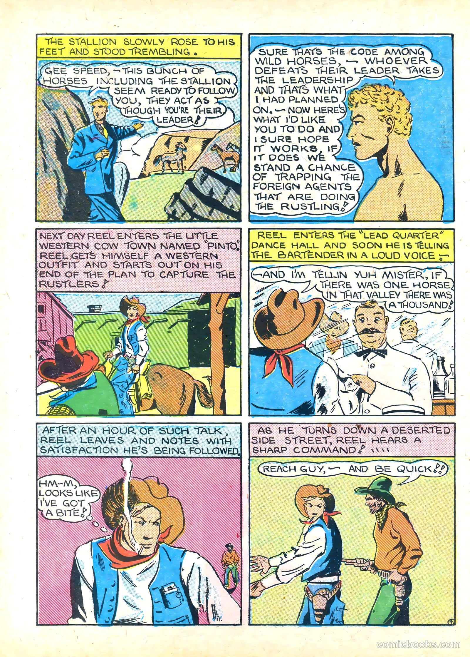 Amazing Mystery Funnies #18 (1940) — page 6 of 68