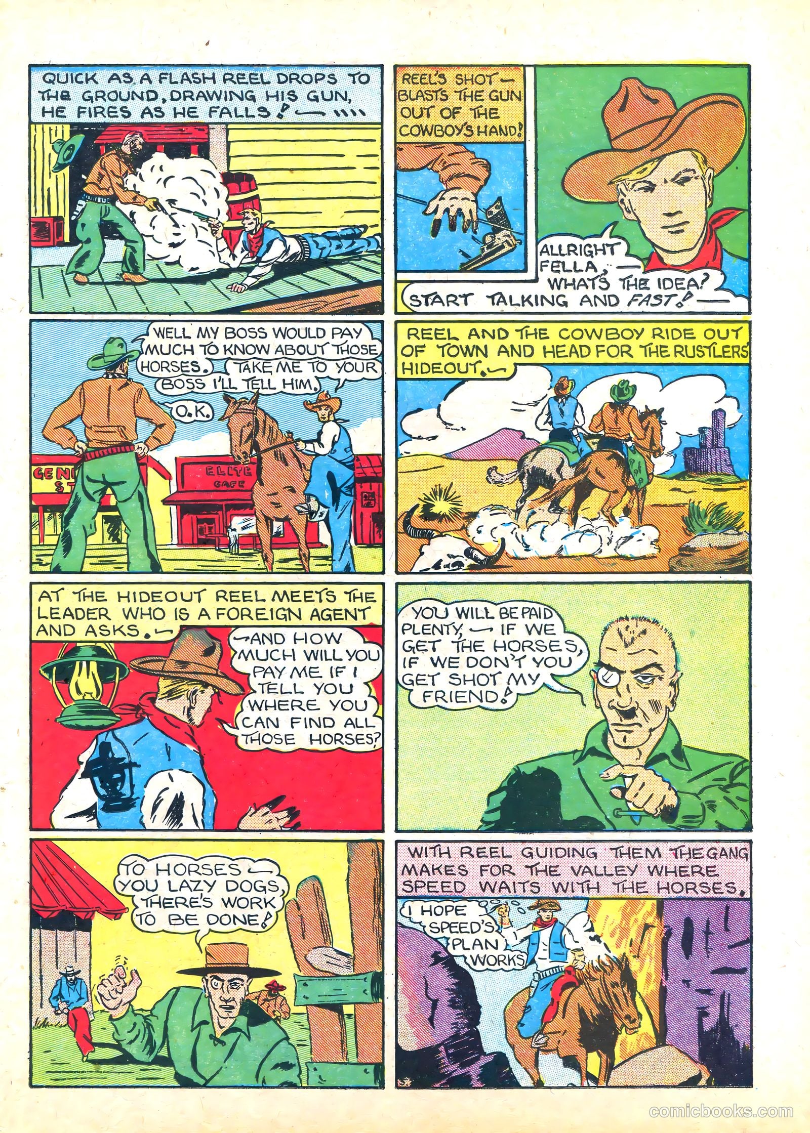 Amazing Mystery Funnies #18 (1940) — page 7 of 68