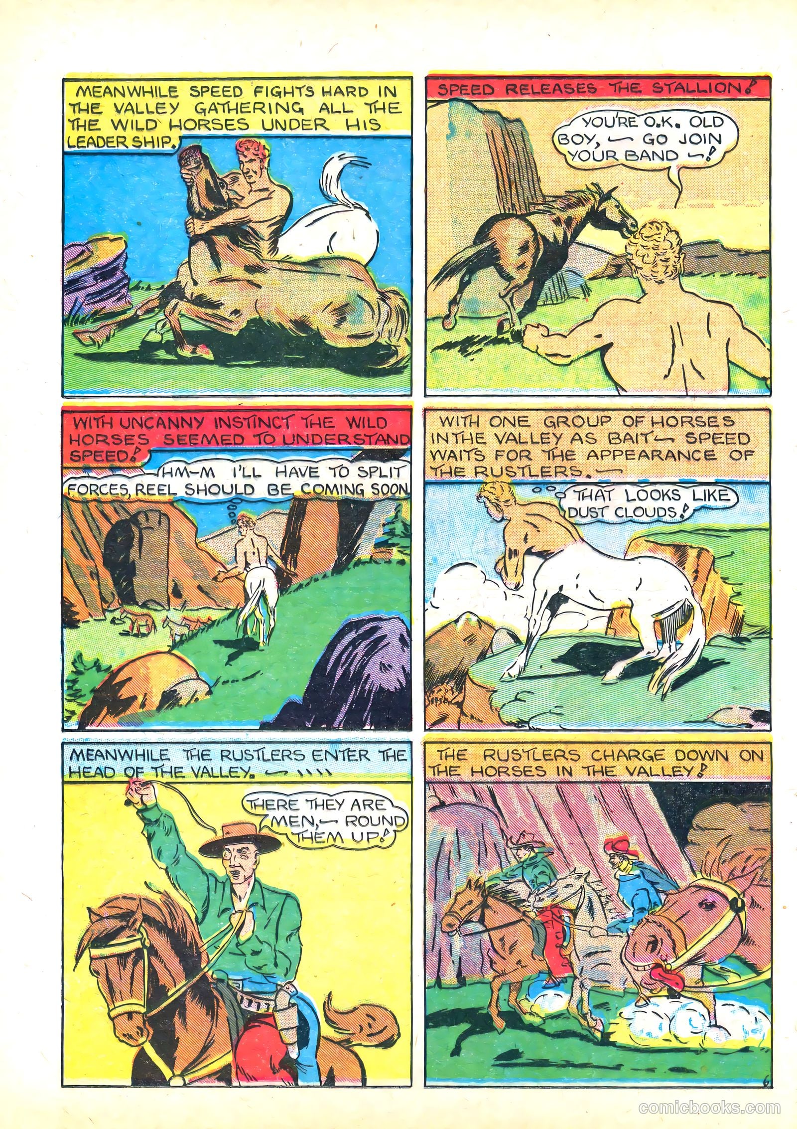 Amazing Mystery Funnies #18 (1940) — page 8 of 68