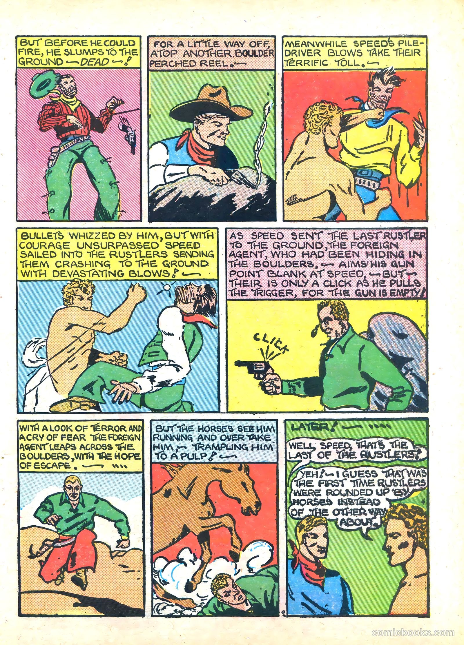 Amazing Mystery Funnies #18 (1940) — page 11 of 68
