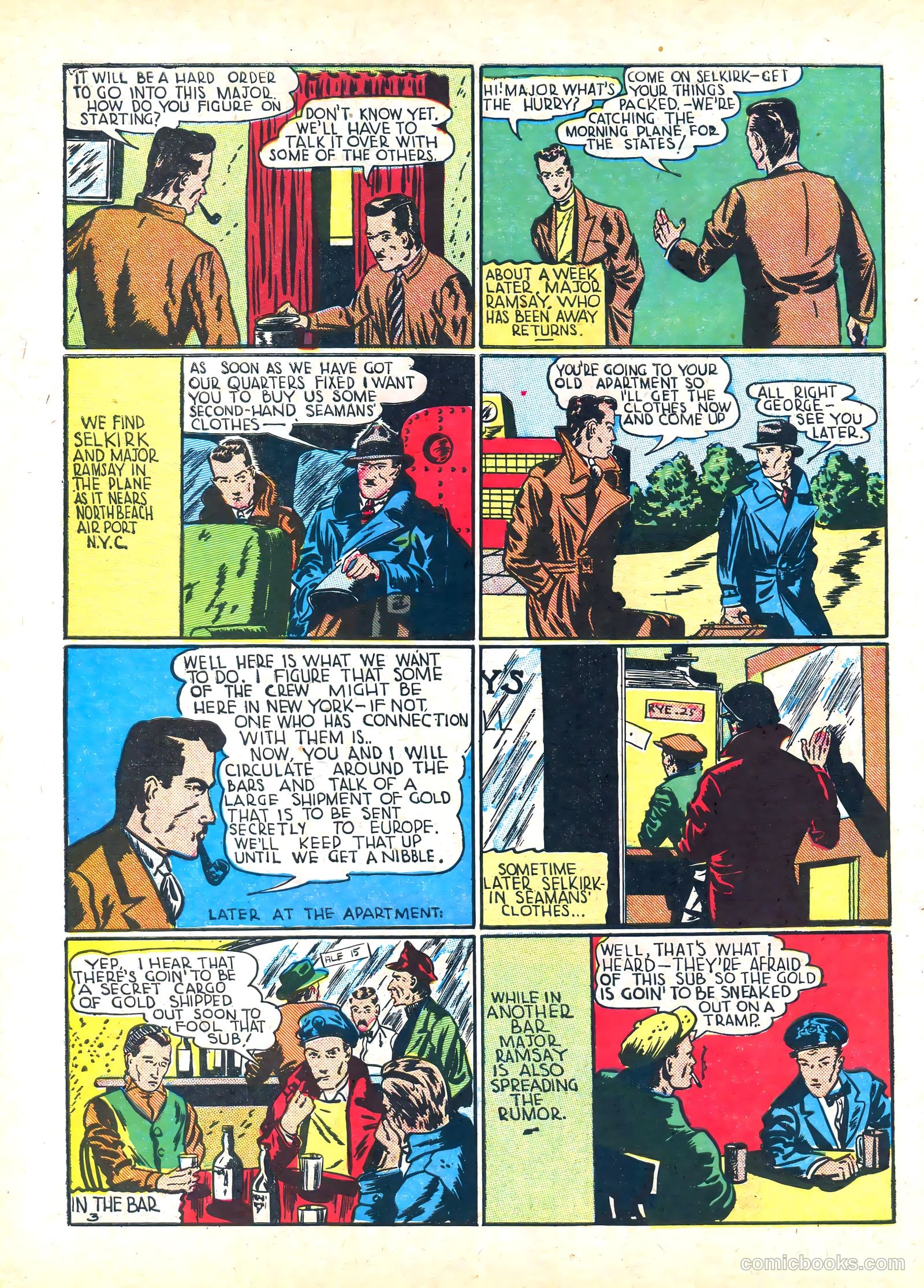 Amazing Mystery Funnies #18 (1940) — page 14 of 68