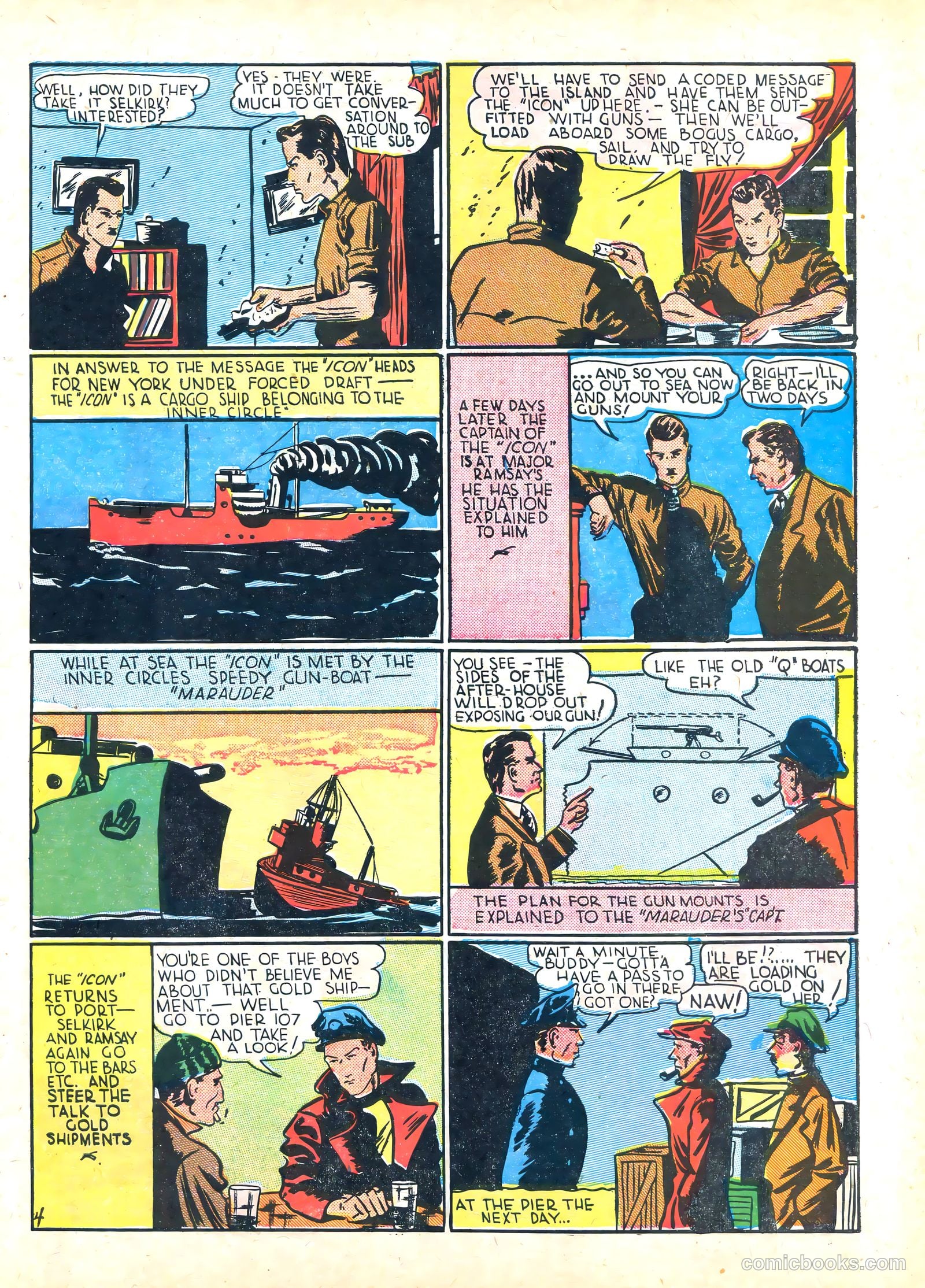 Amazing Mystery Funnies #18 (1940) — page 15 of 68