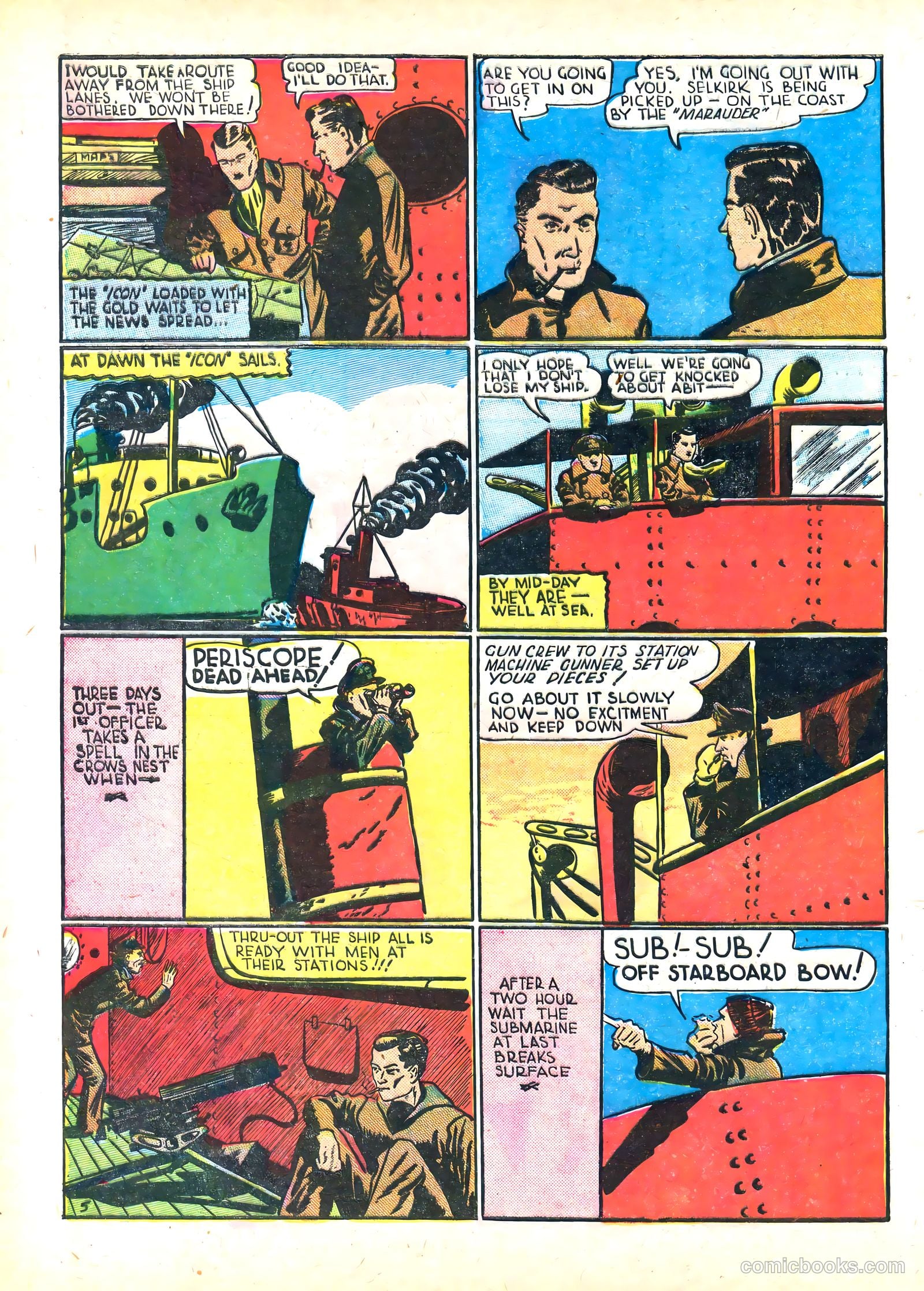 Amazing Mystery Funnies #18 (1940) — page 16 of 68