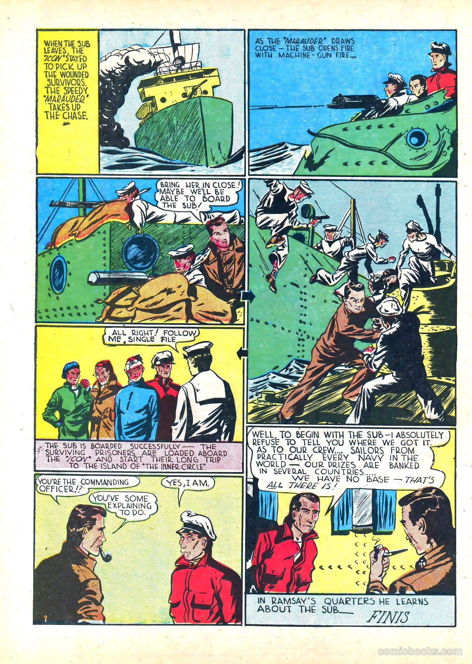 Amazing Mystery Funnies #18 (1940) — page 18 of 68