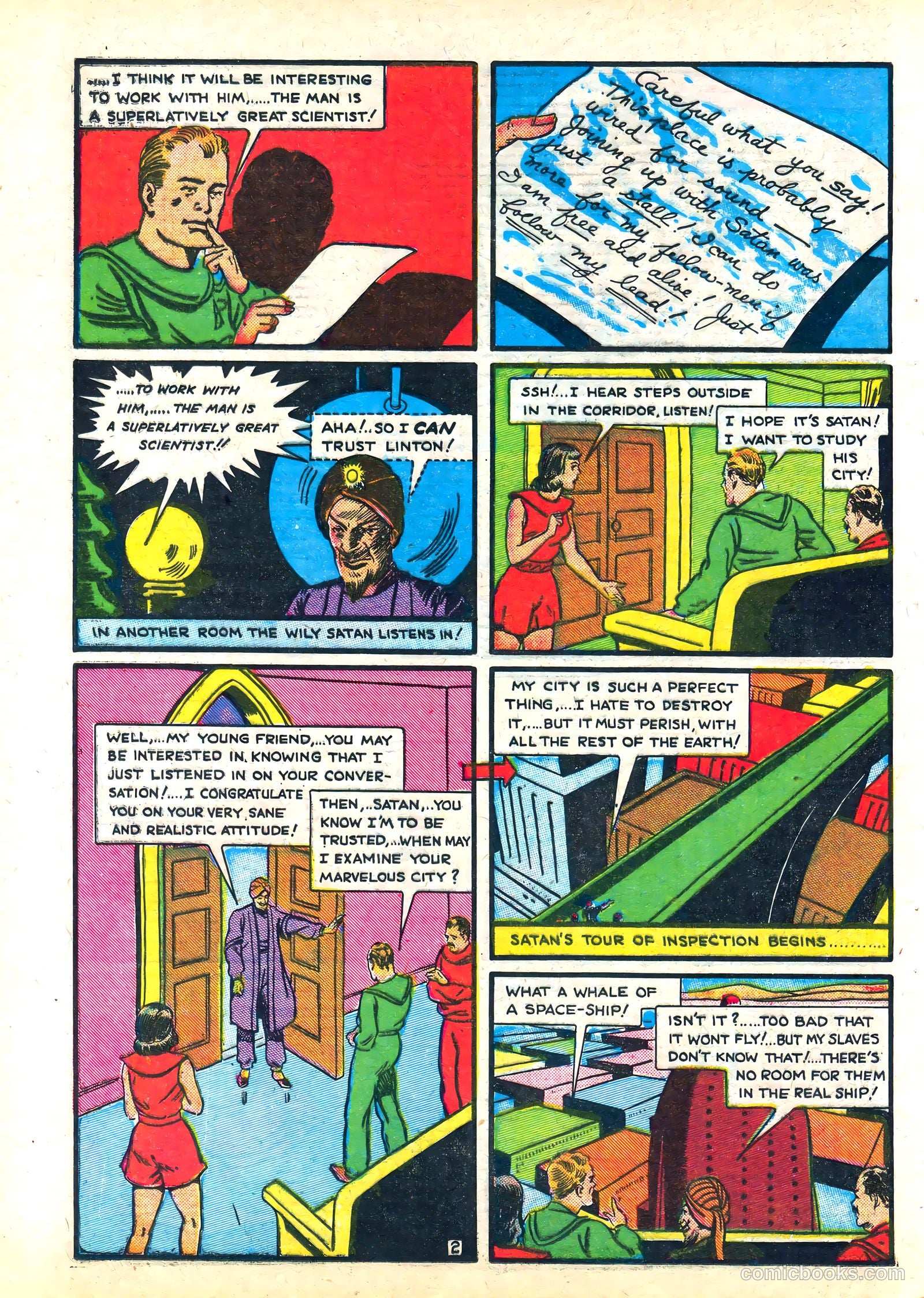 Amazing Mystery Funnies #18 (1940) — page 20 of 68