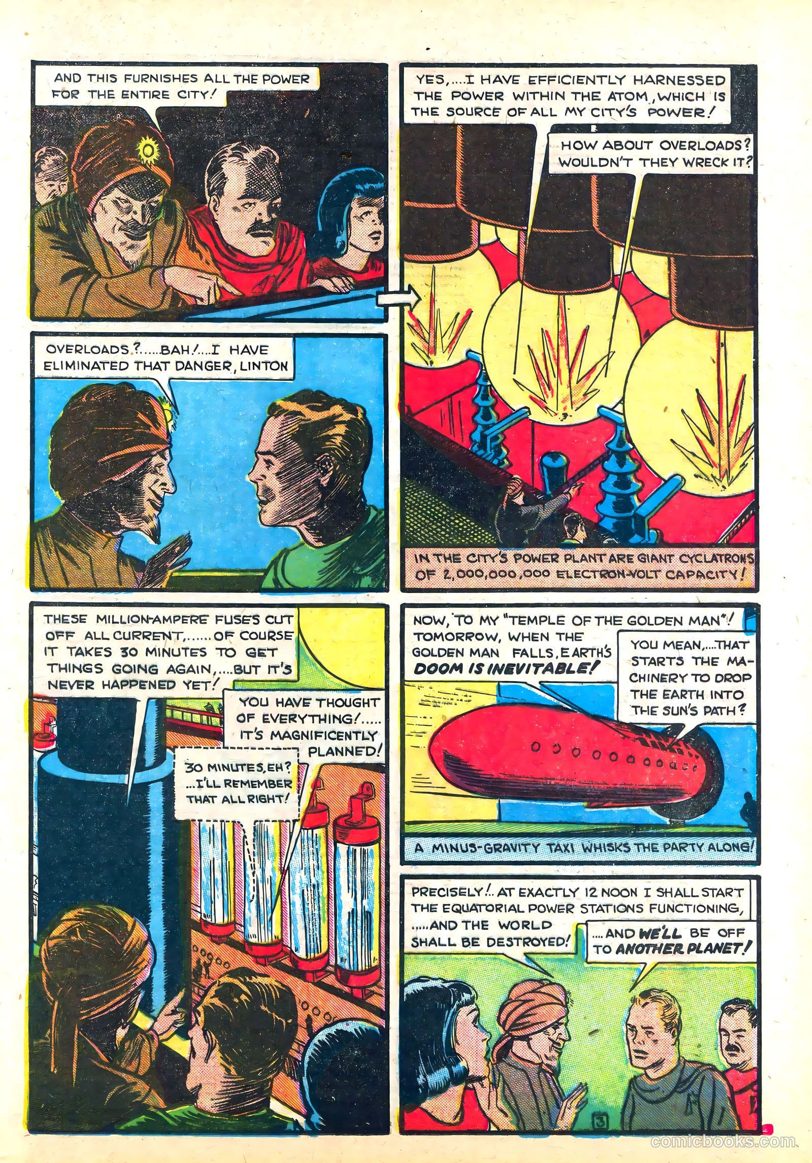 Amazing Mystery Funnies #18 (1940) — page 21 of 68