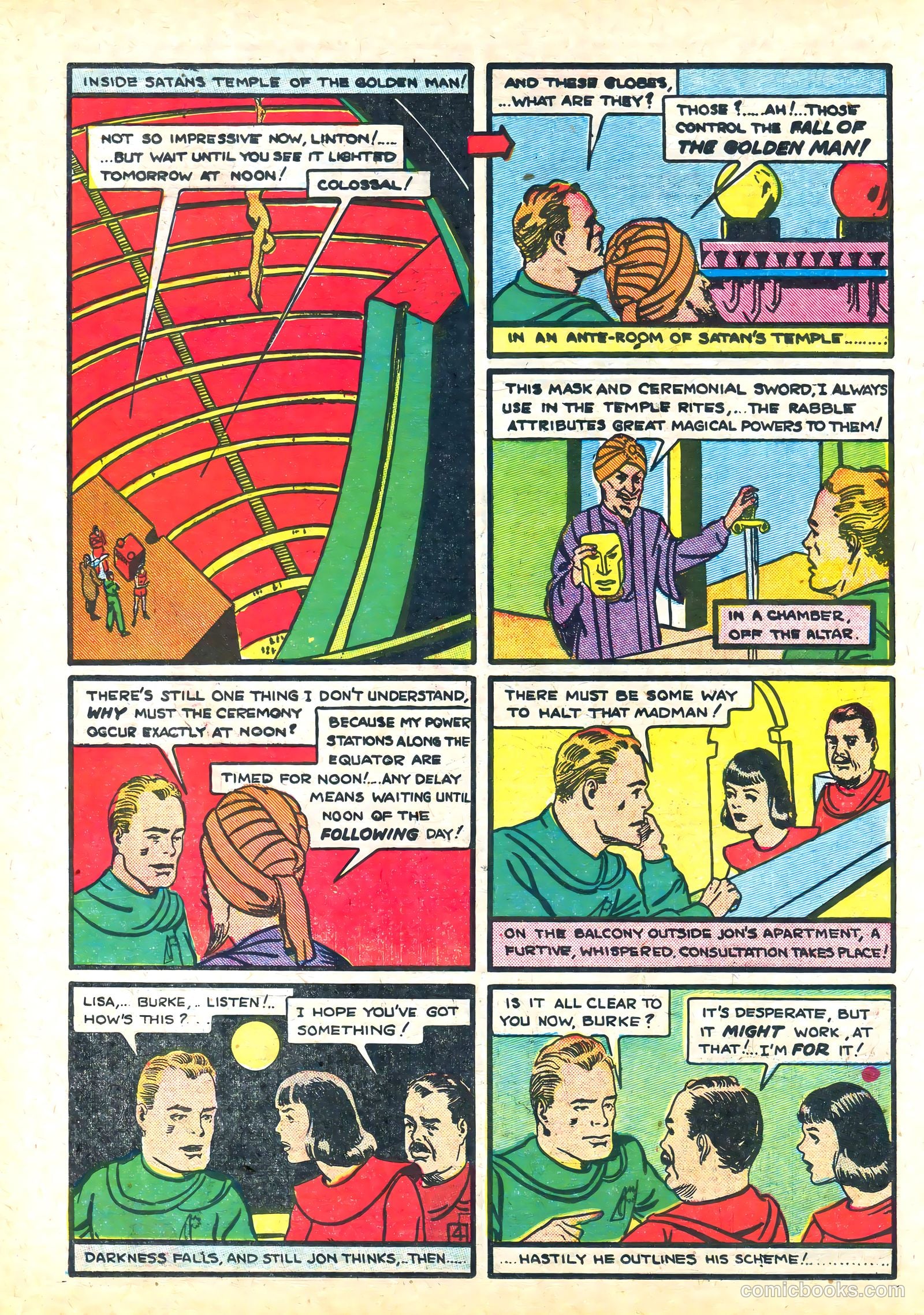 Amazing Mystery Funnies #18 (1940) — page 22 of 68