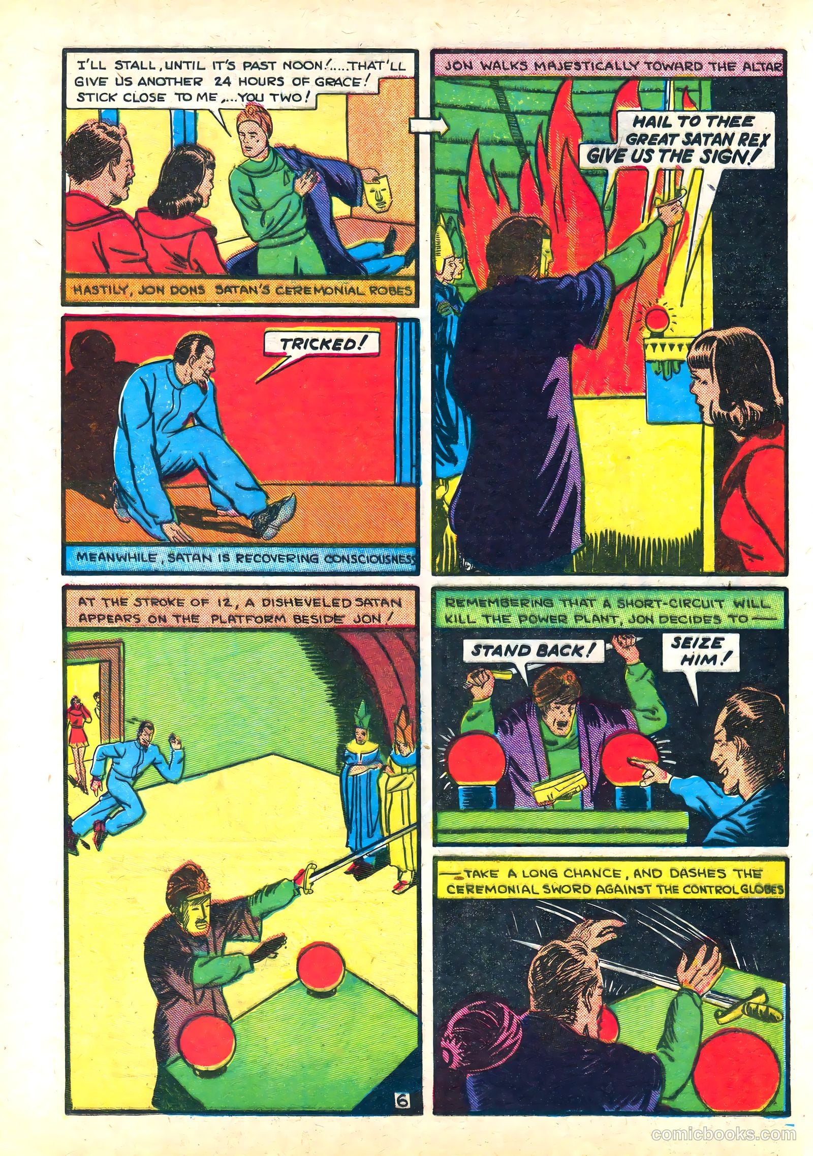 Amazing Mystery Funnies #18 (1940) — page 24 of 68