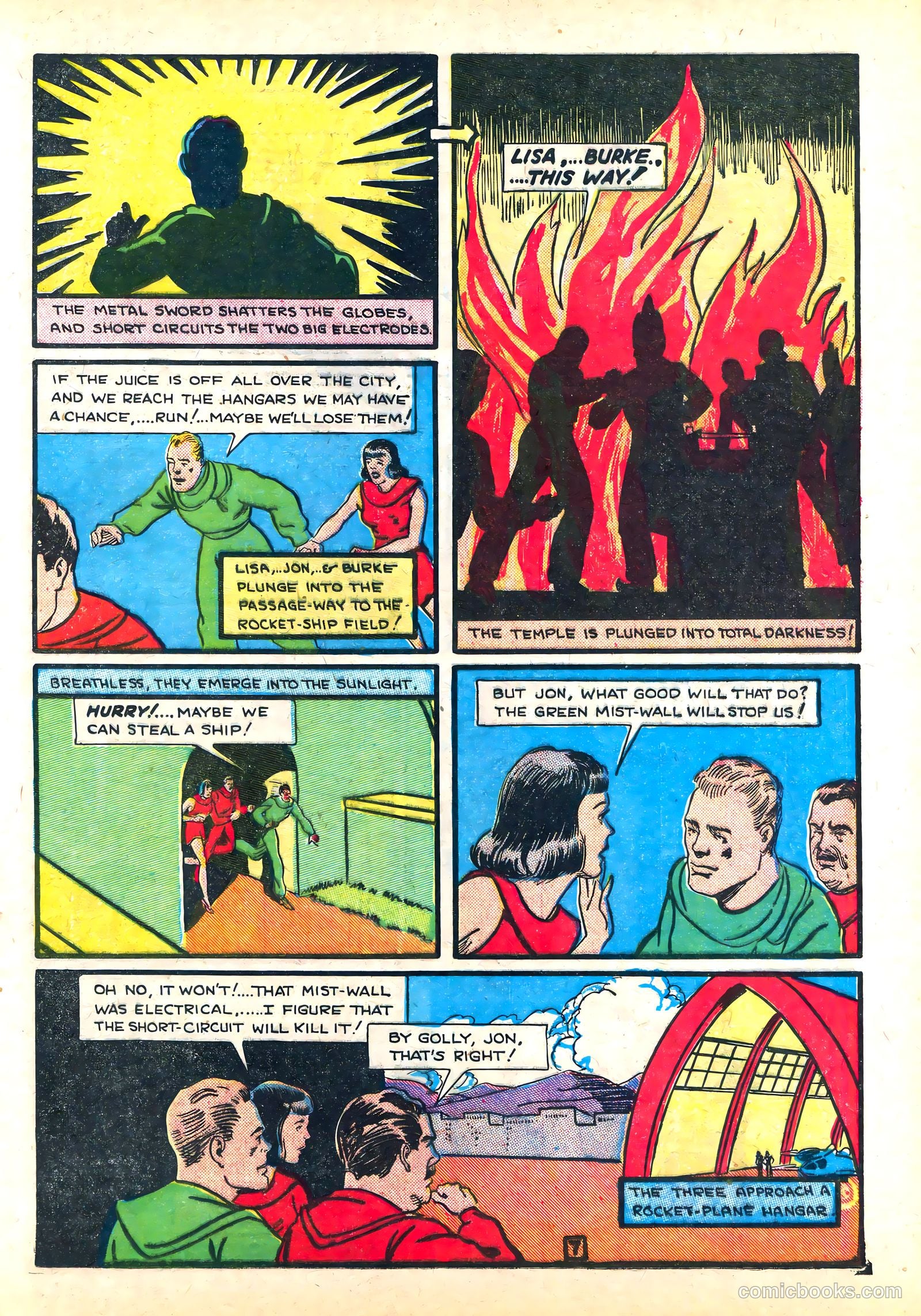 Amazing Mystery Funnies #18 (1940) — page 25 of 68