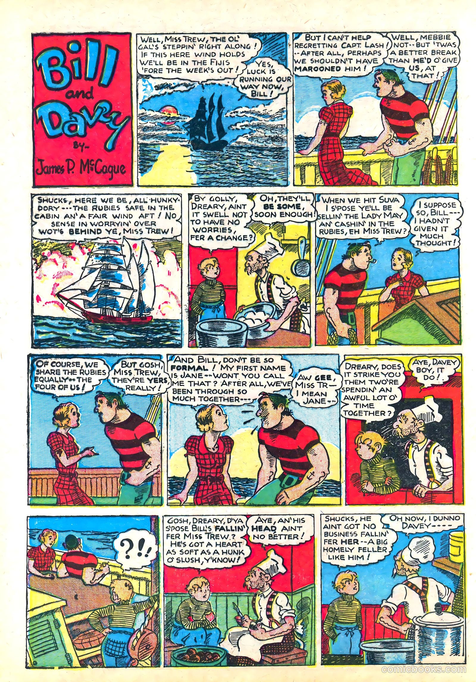 Amazing Mystery Funnies #18 (1940) — page 28 of 68