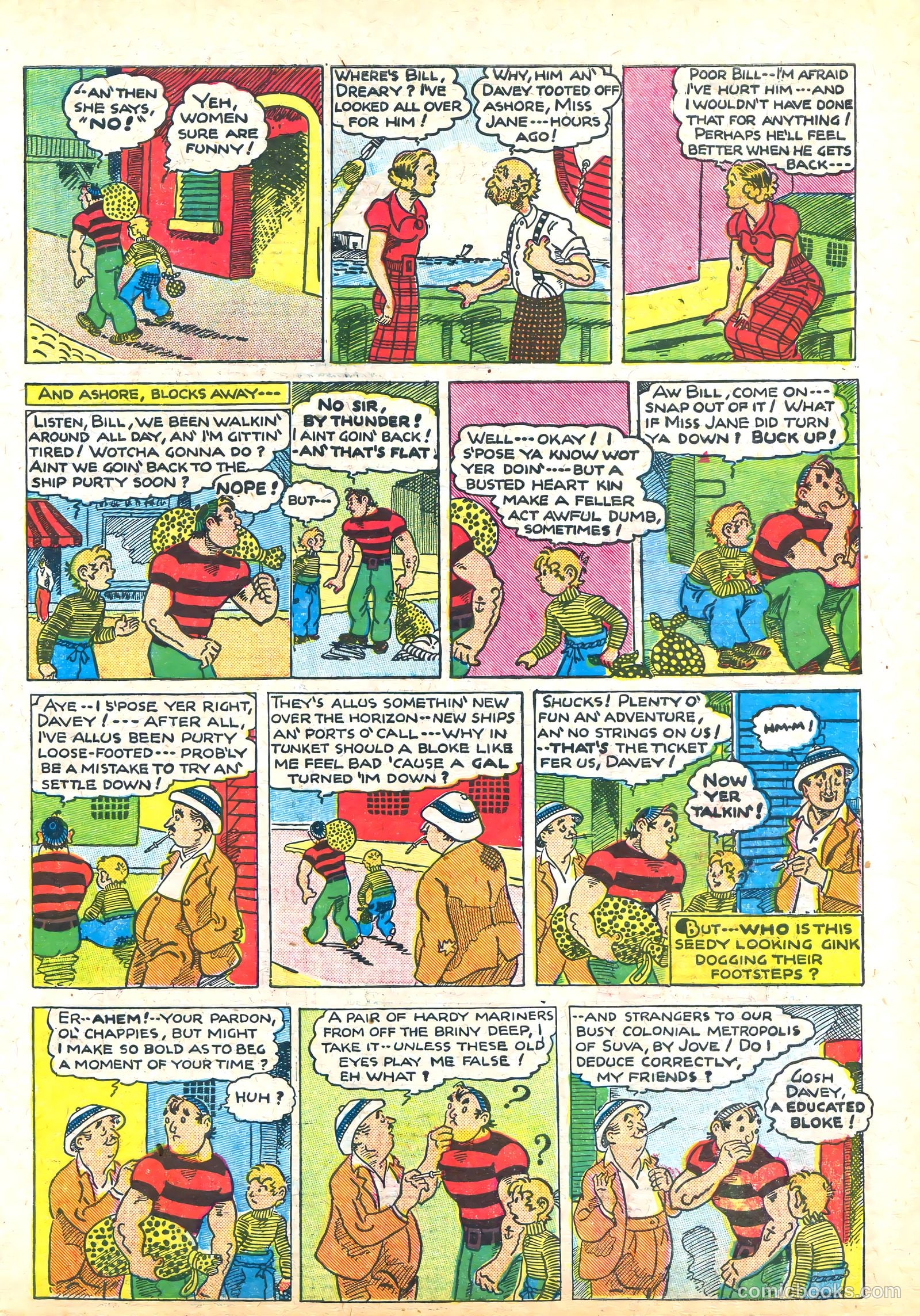 Amazing Mystery Funnies #18 (1940) — page 31 of 68
