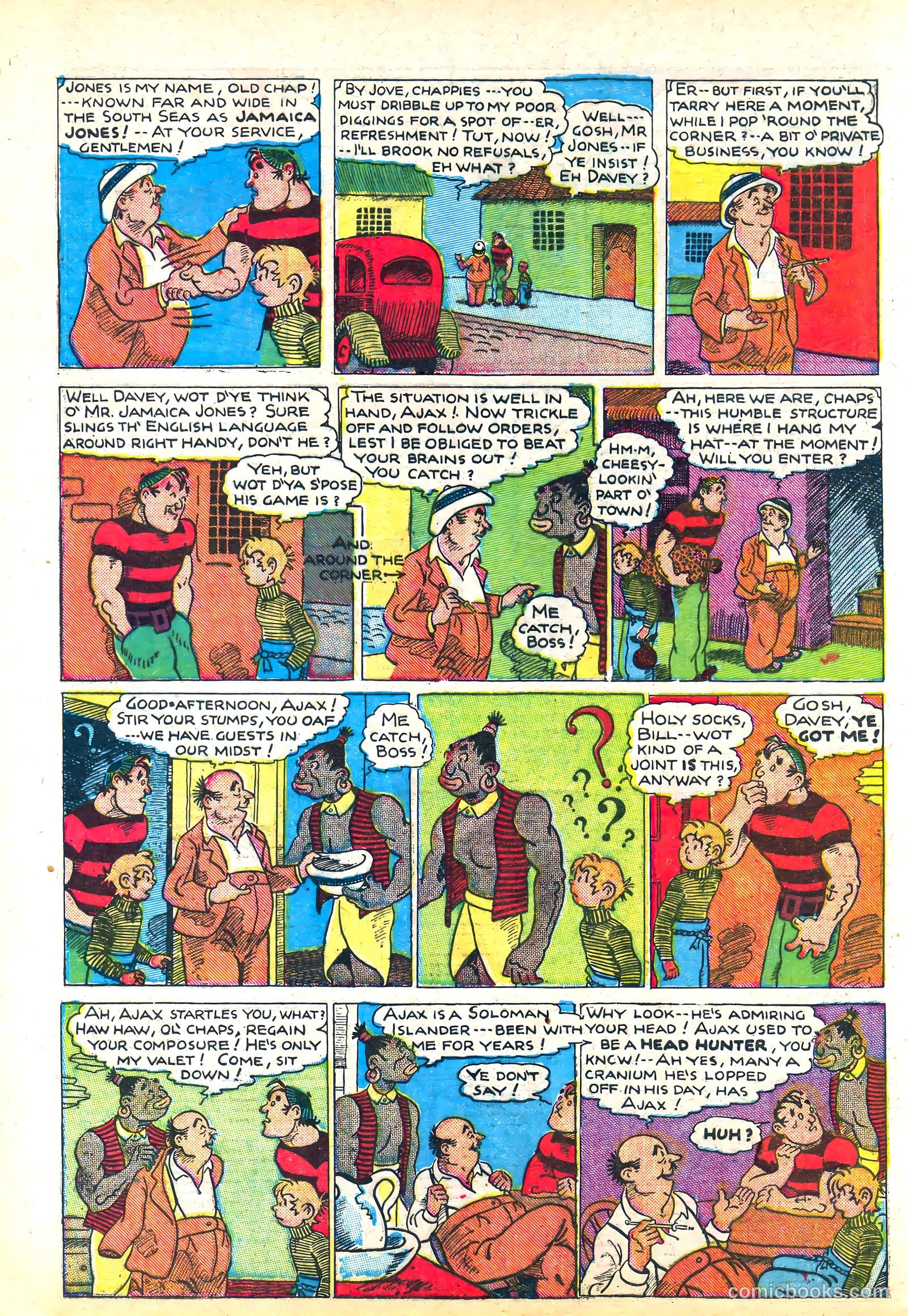 Amazing Mystery Funnies #18 (1940) — page 32 of 68