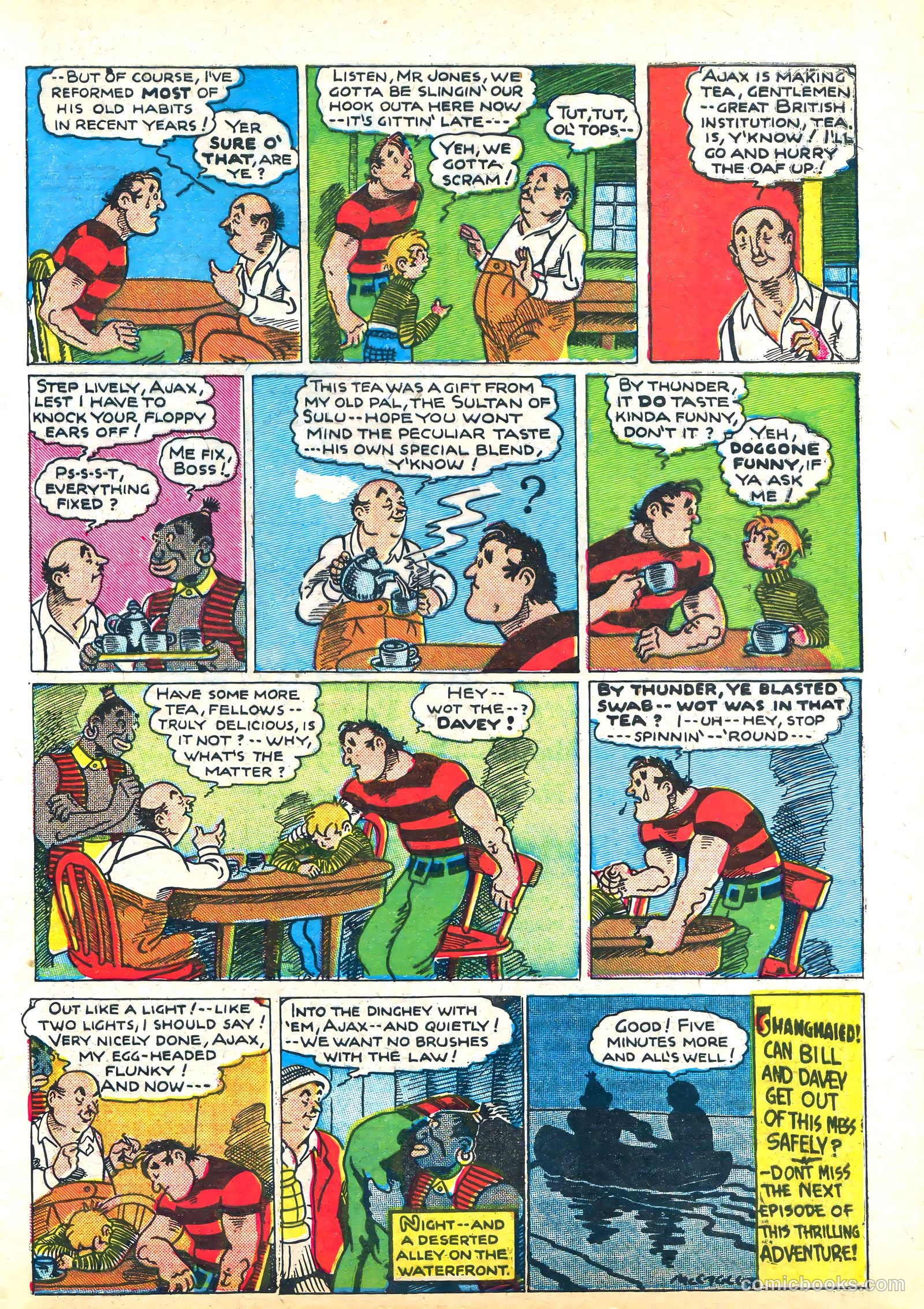 Amazing Mystery Funnies #18 (1940) — page 33 of 68