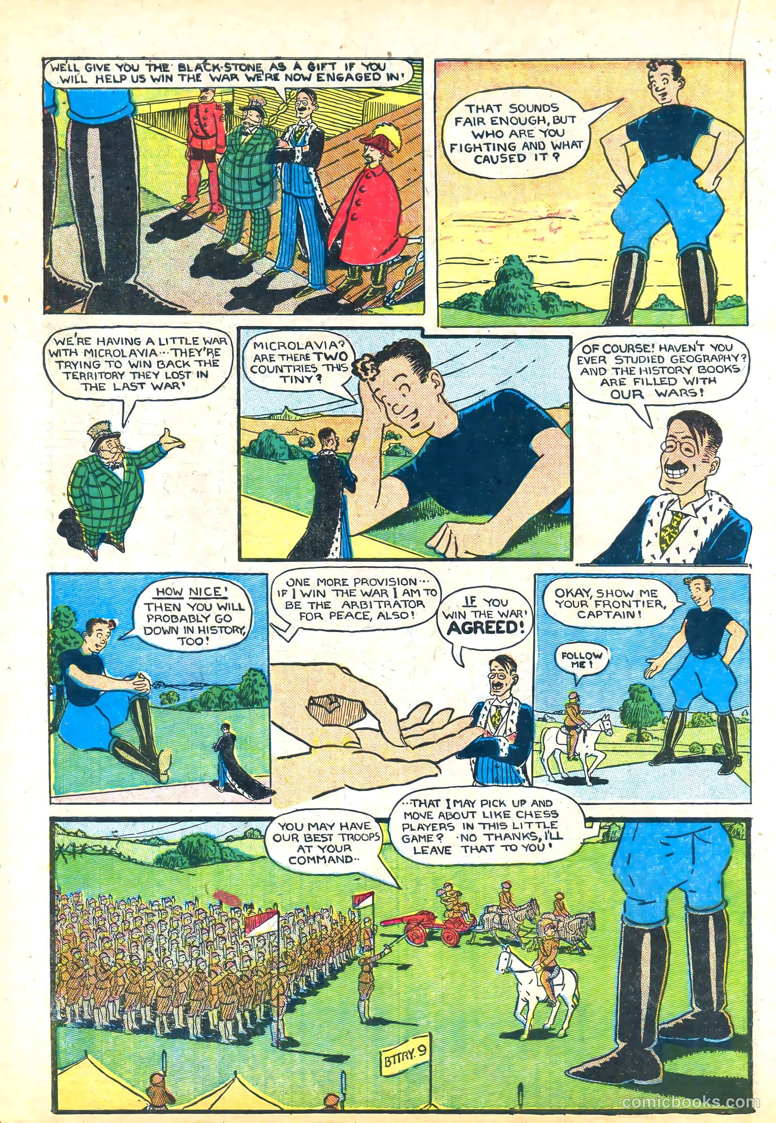 Amazing Mystery Funnies #18 (1940) — page 38 of 68