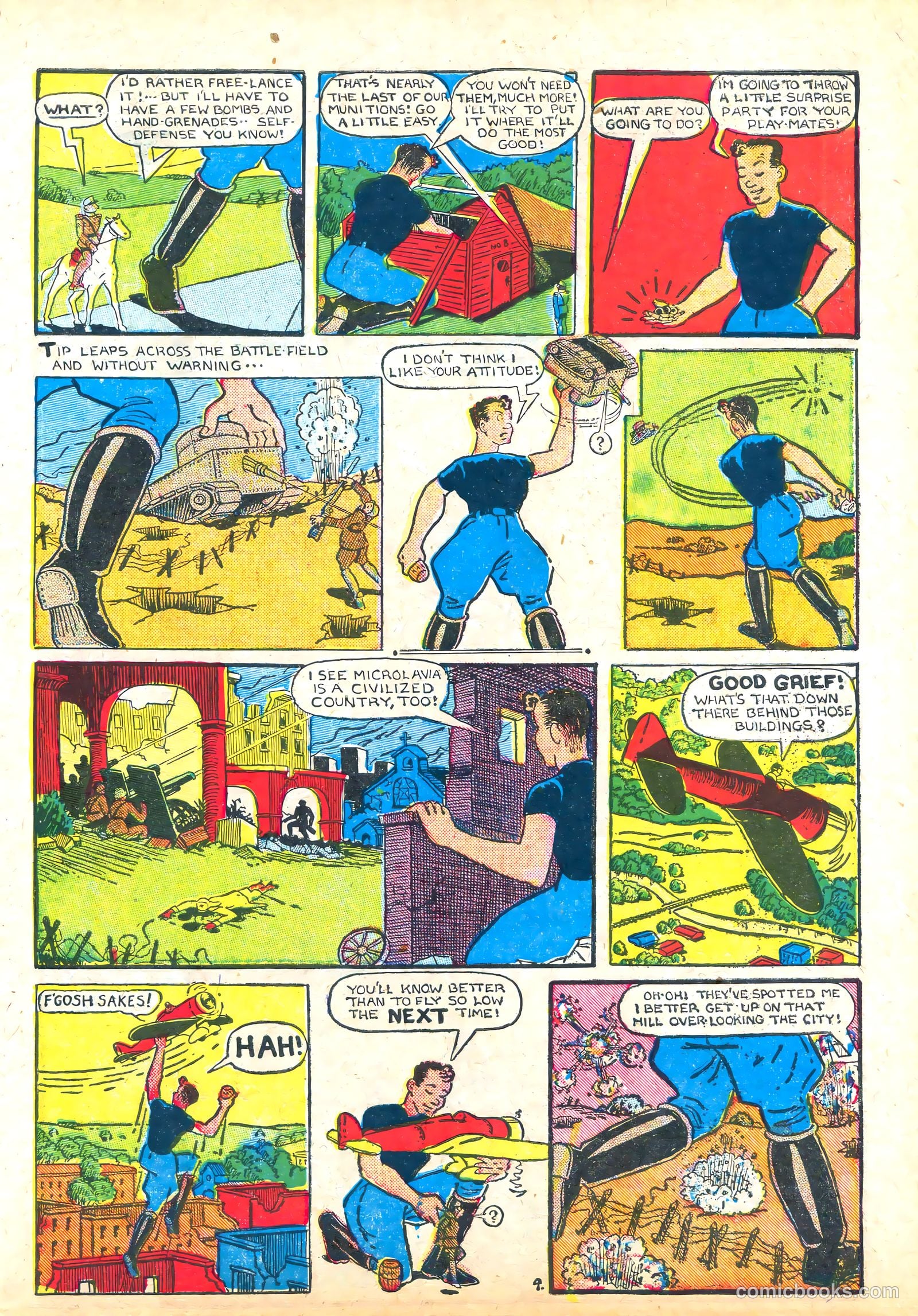 Amazing Mystery Funnies #18 (1940) — page 39 of 68