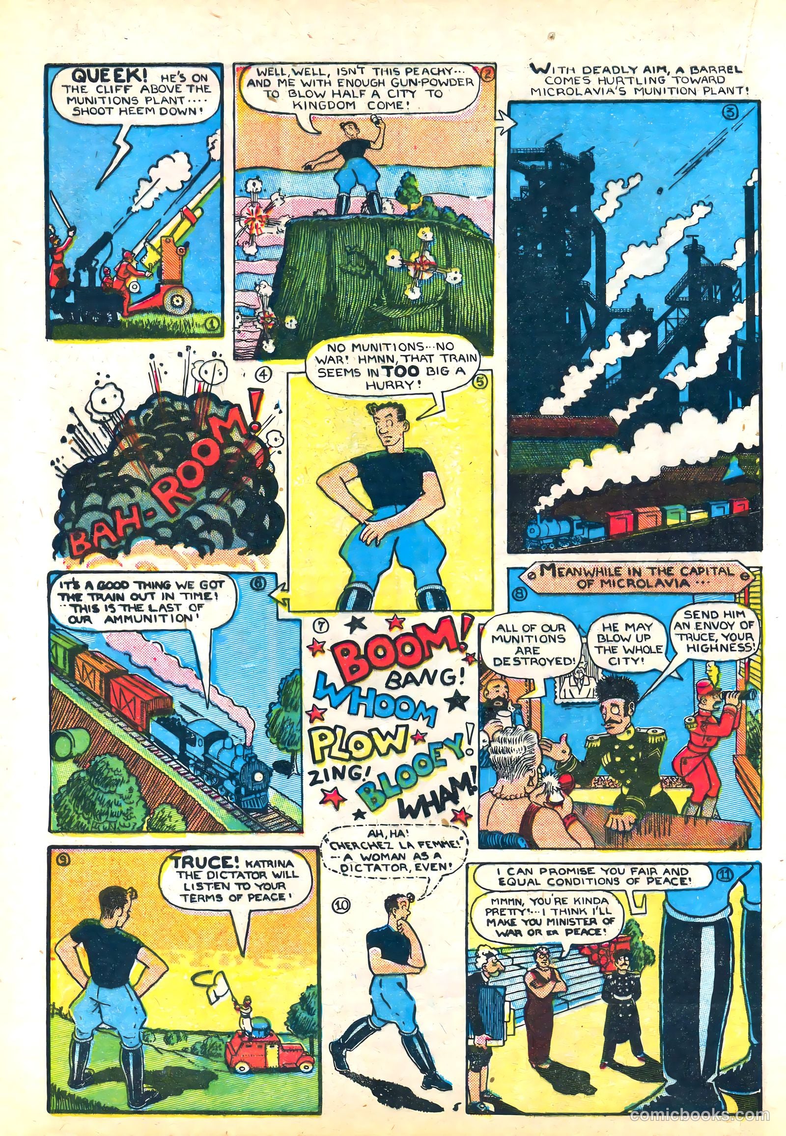 Amazing Mystery Funnies #18 (1940) — page 40 of 68