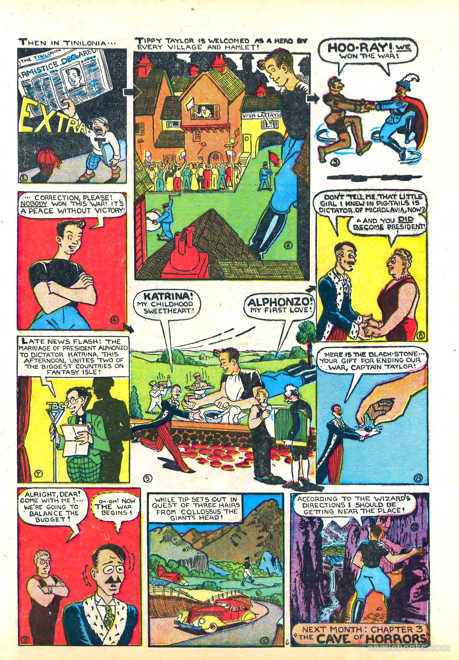 Amazing Mystery Funnies #18 (1940) — page 41 of 68