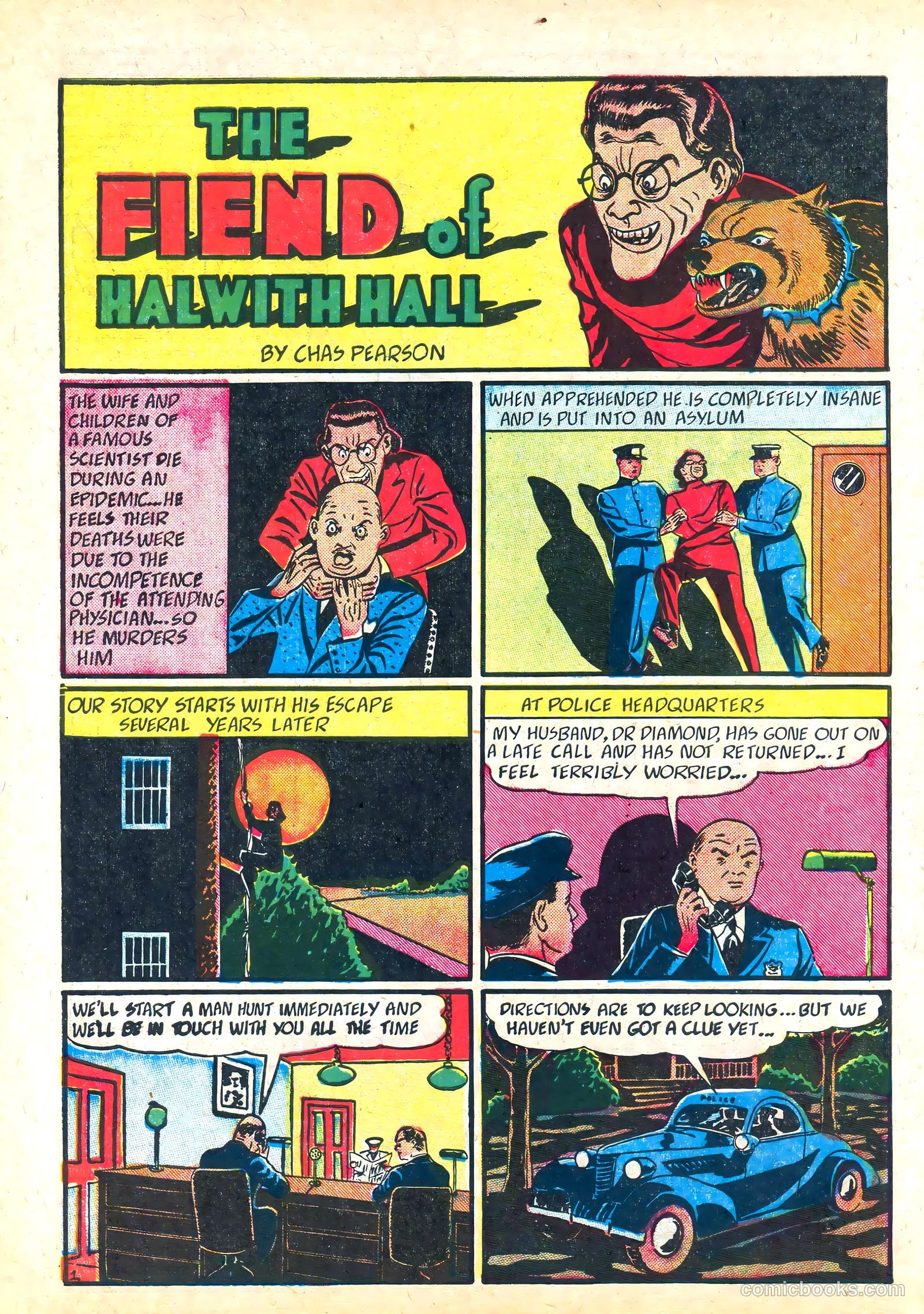 Amazing Mystery Funnies #18 (1940) — page 42 of 68