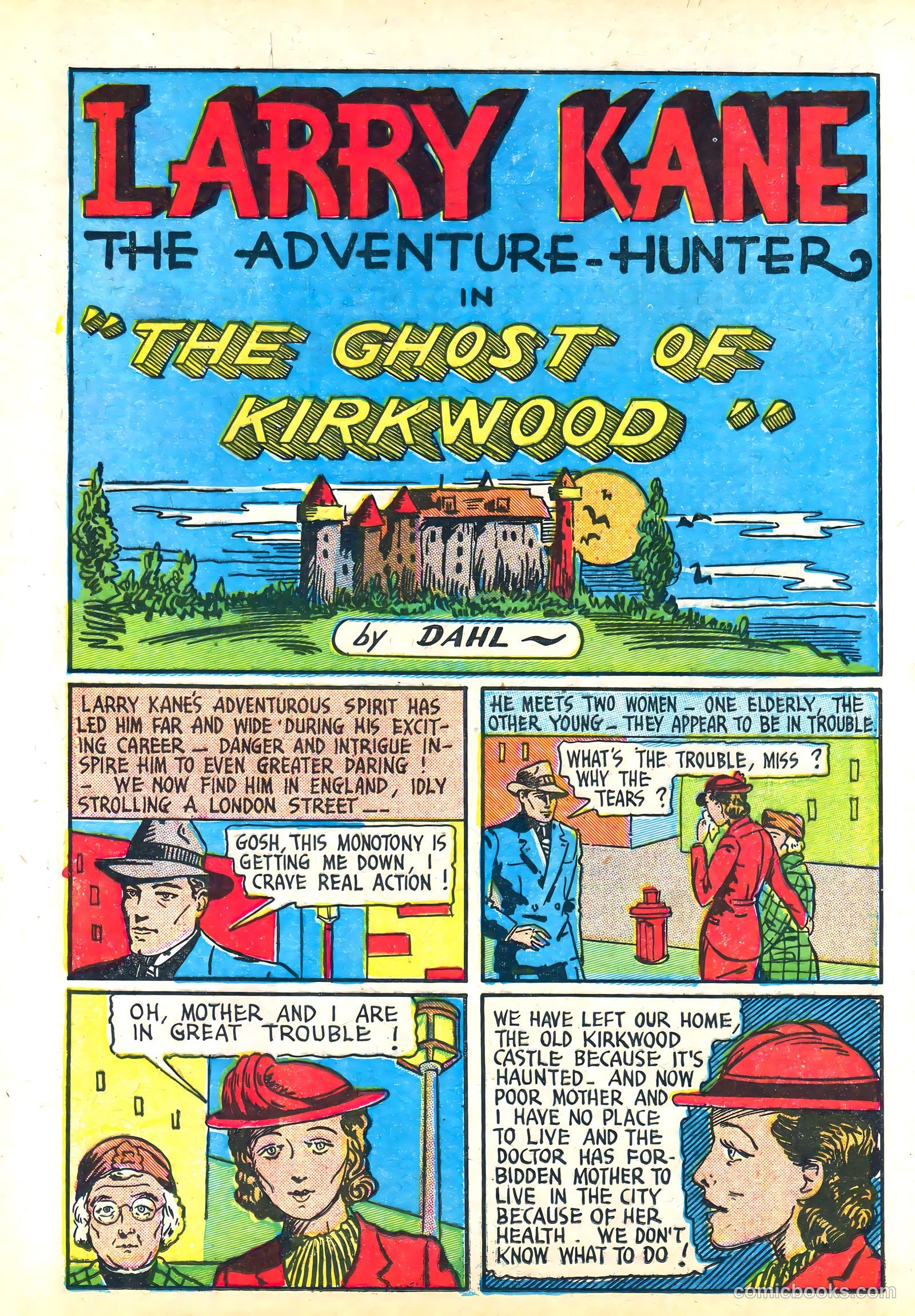 Amazing Mystery Funnies #18 (1940) — page 48 of 68