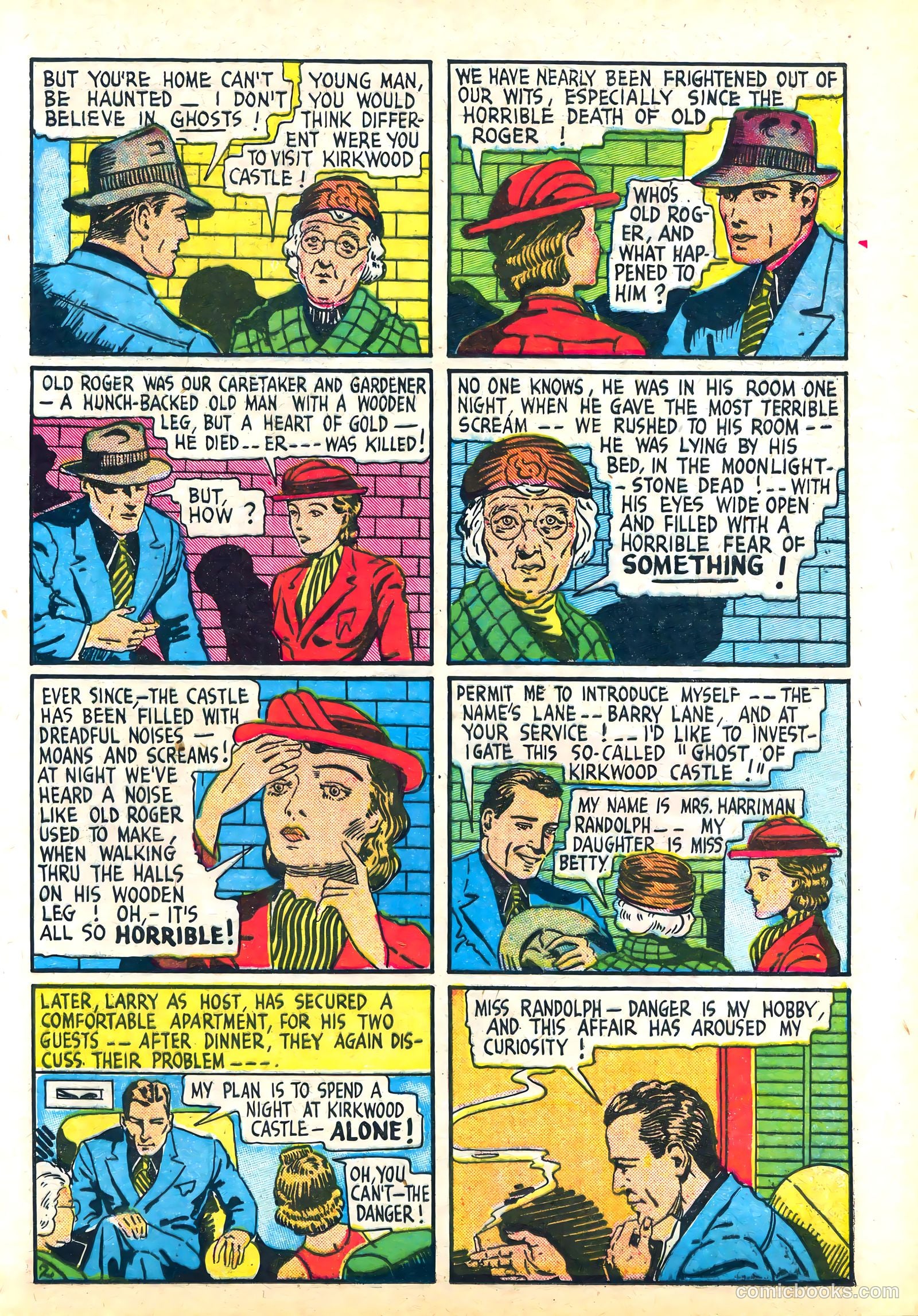 Amazing Mystery Funnies #18 (1940) — page 49 of 68