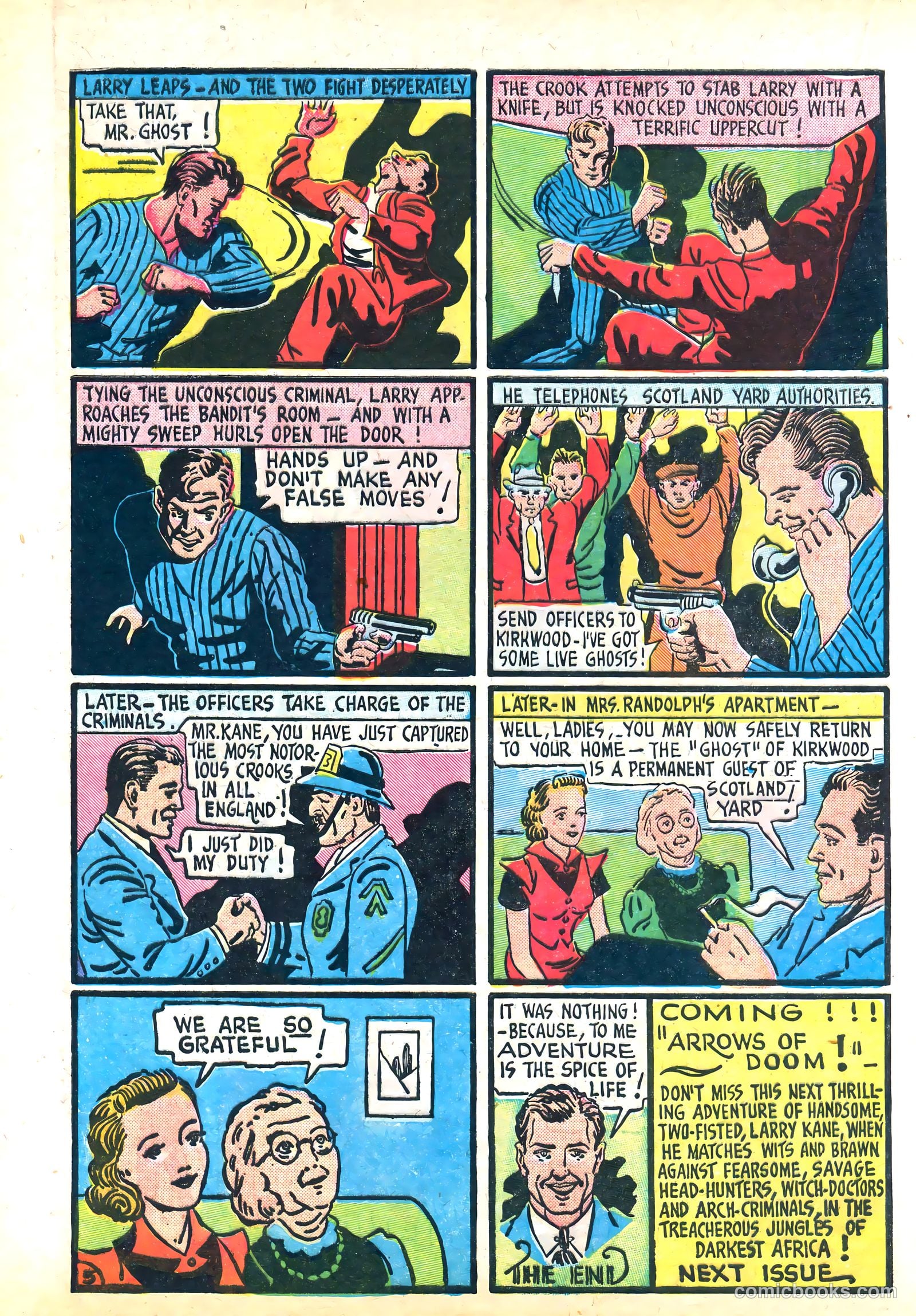 Amazing Mystery Funnies #18 (1940) — page 52 of 68