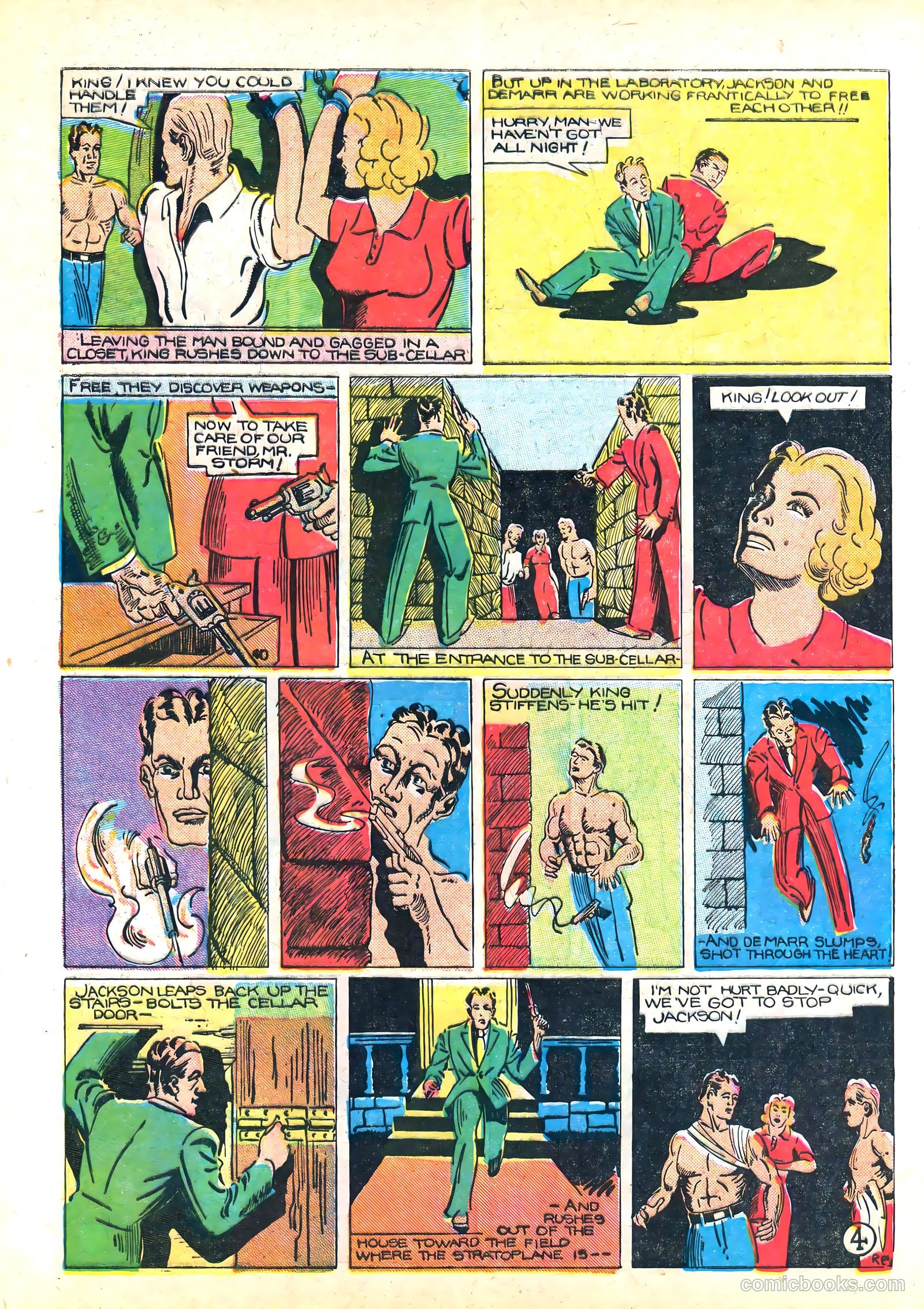 Amazing Mystery Funnies #18 (1940) — page 56 of 68