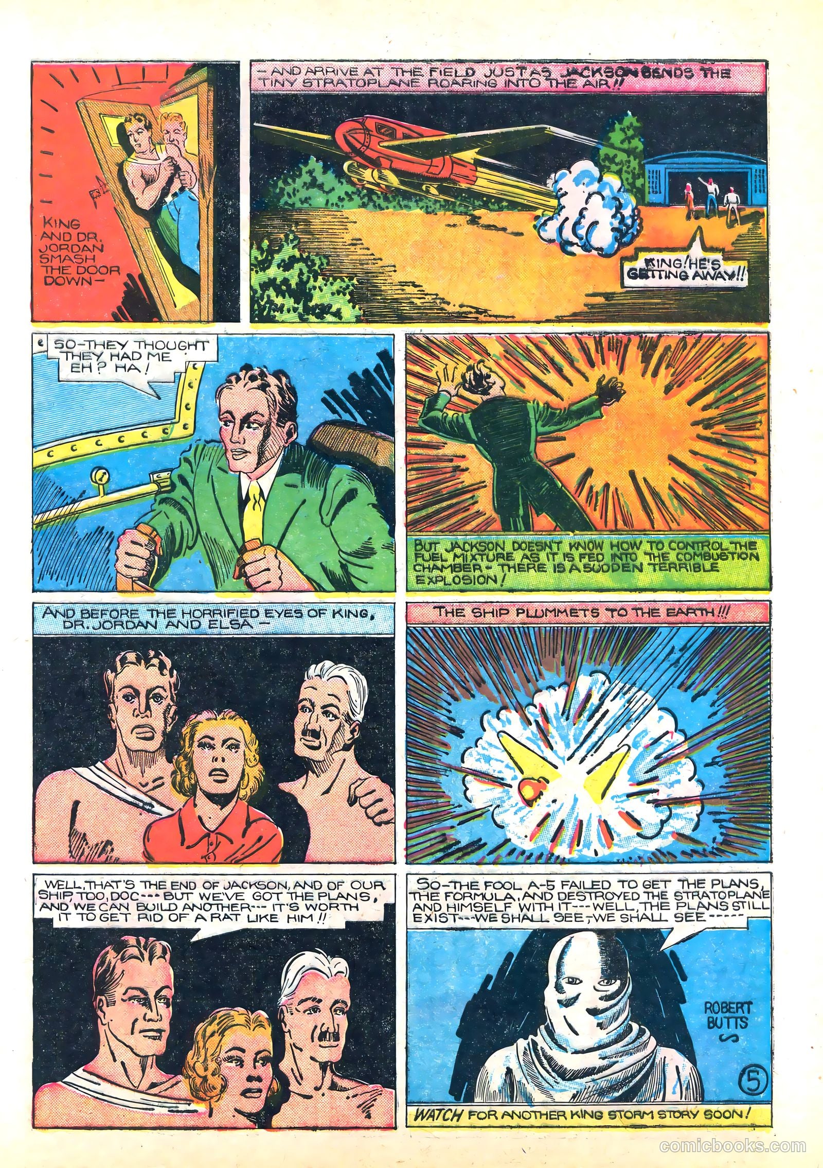 Amazing Mystery Funnies #18 (1940) — page 57 of 68