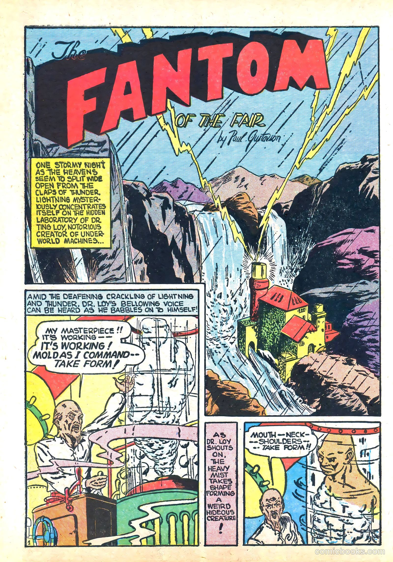 Amazing Mystery Funnies #18 (1940) — page 58 of 68