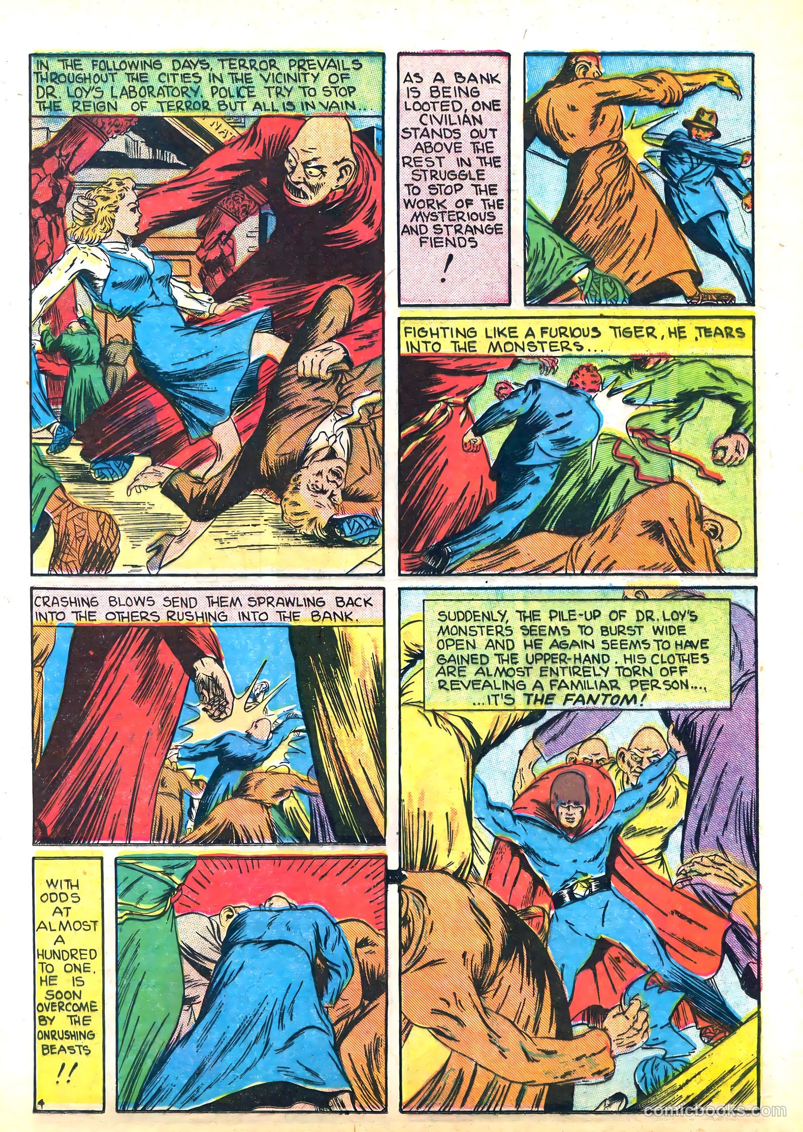 Amazing Mystery Funnies #18 (1940) — page 61 of 68
