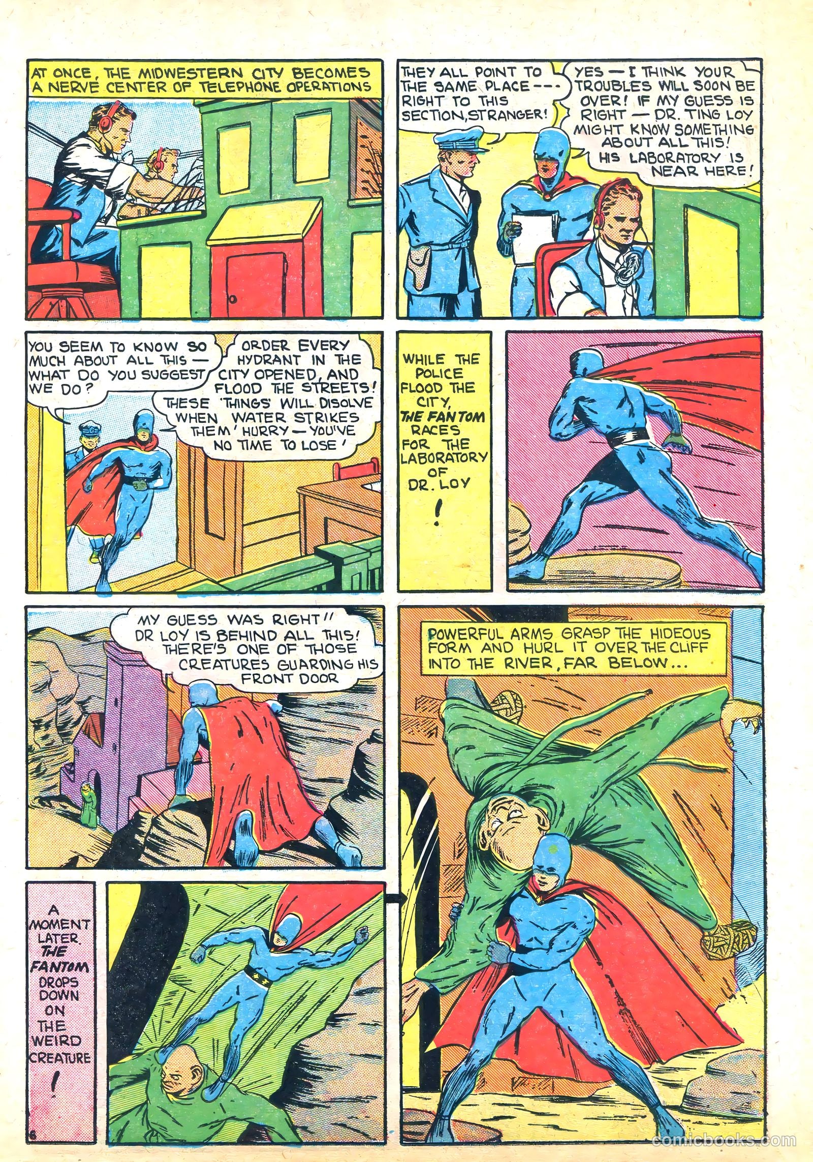 Amazing Mystery Funnies #18 (1940) — page 63 of 68
