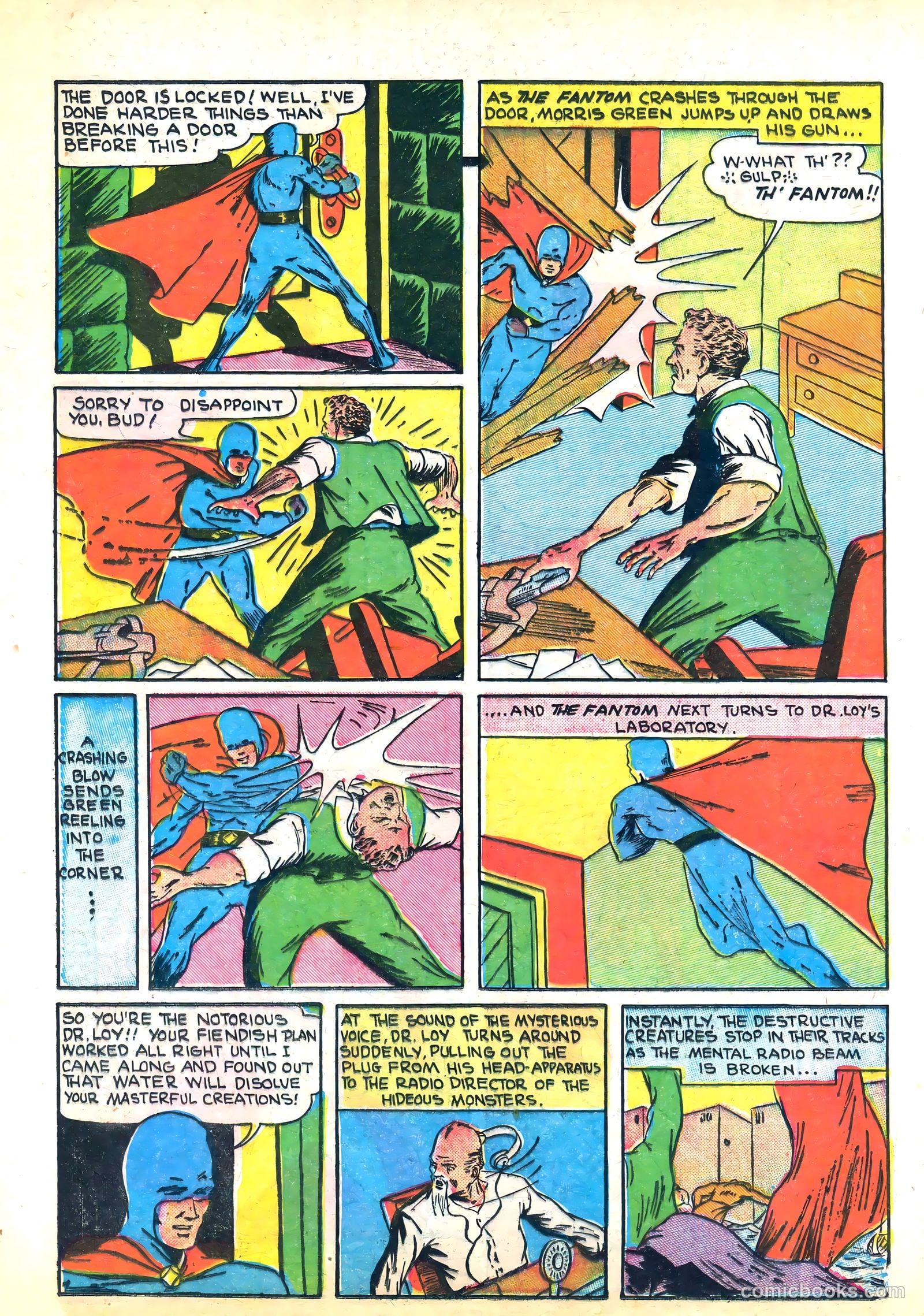 Amazing Mystery Funnies #18 (1940) — page 64 of 68