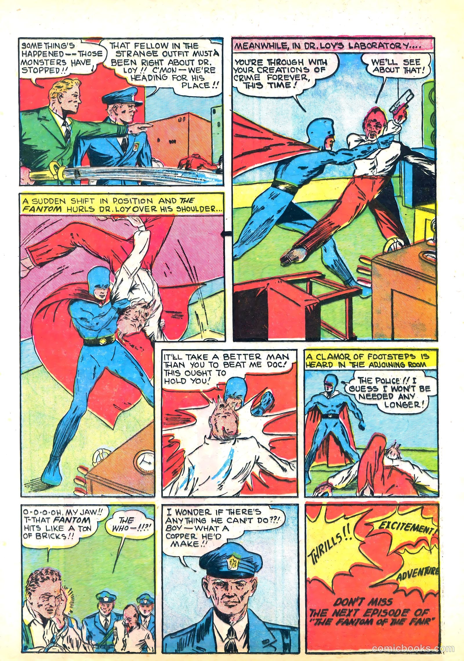 Amazing Mystery Funnies #18 (1940) — page 65 of 68