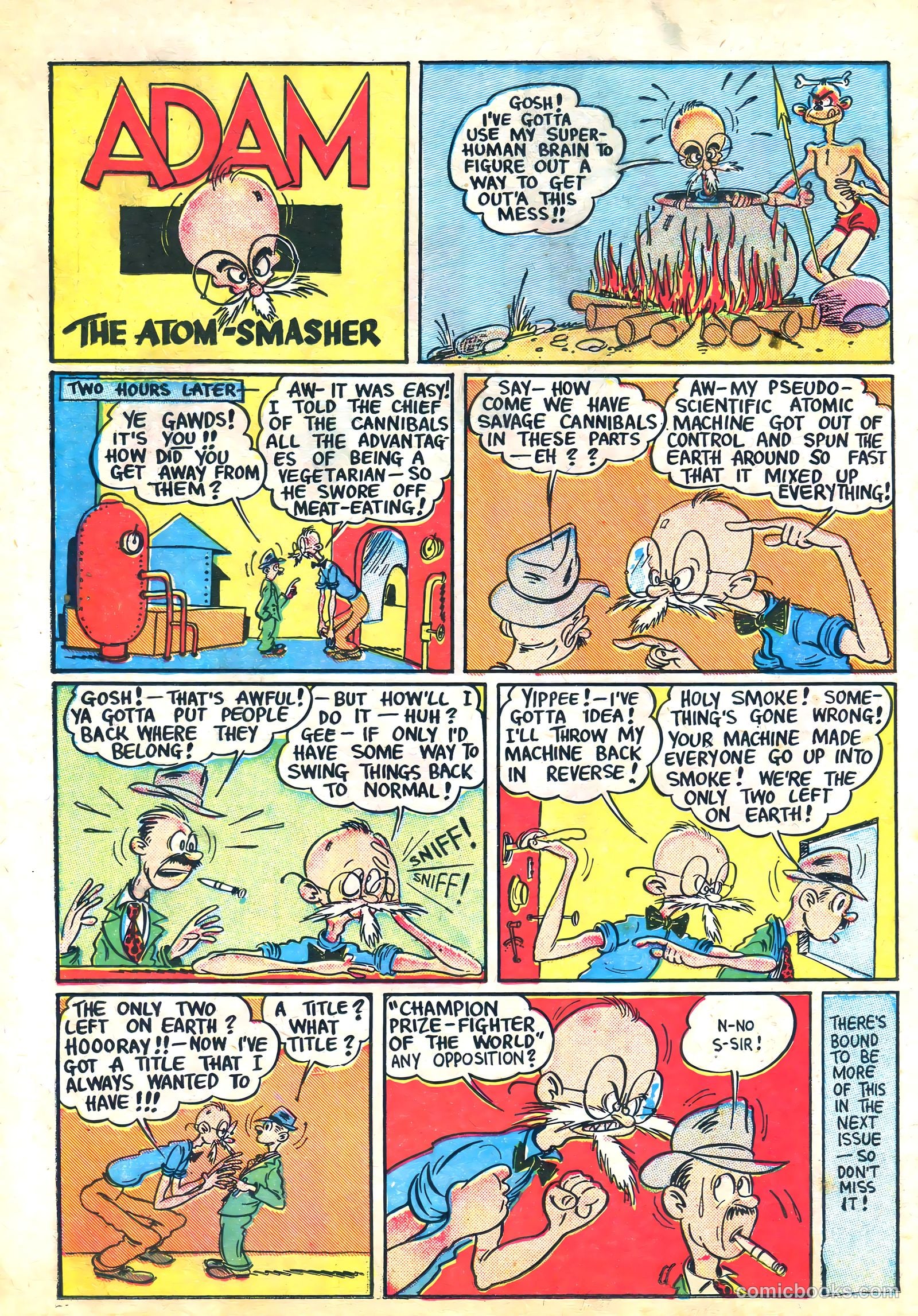 Amazing Mystery Funnies #18 (1940) — page 66 of 68