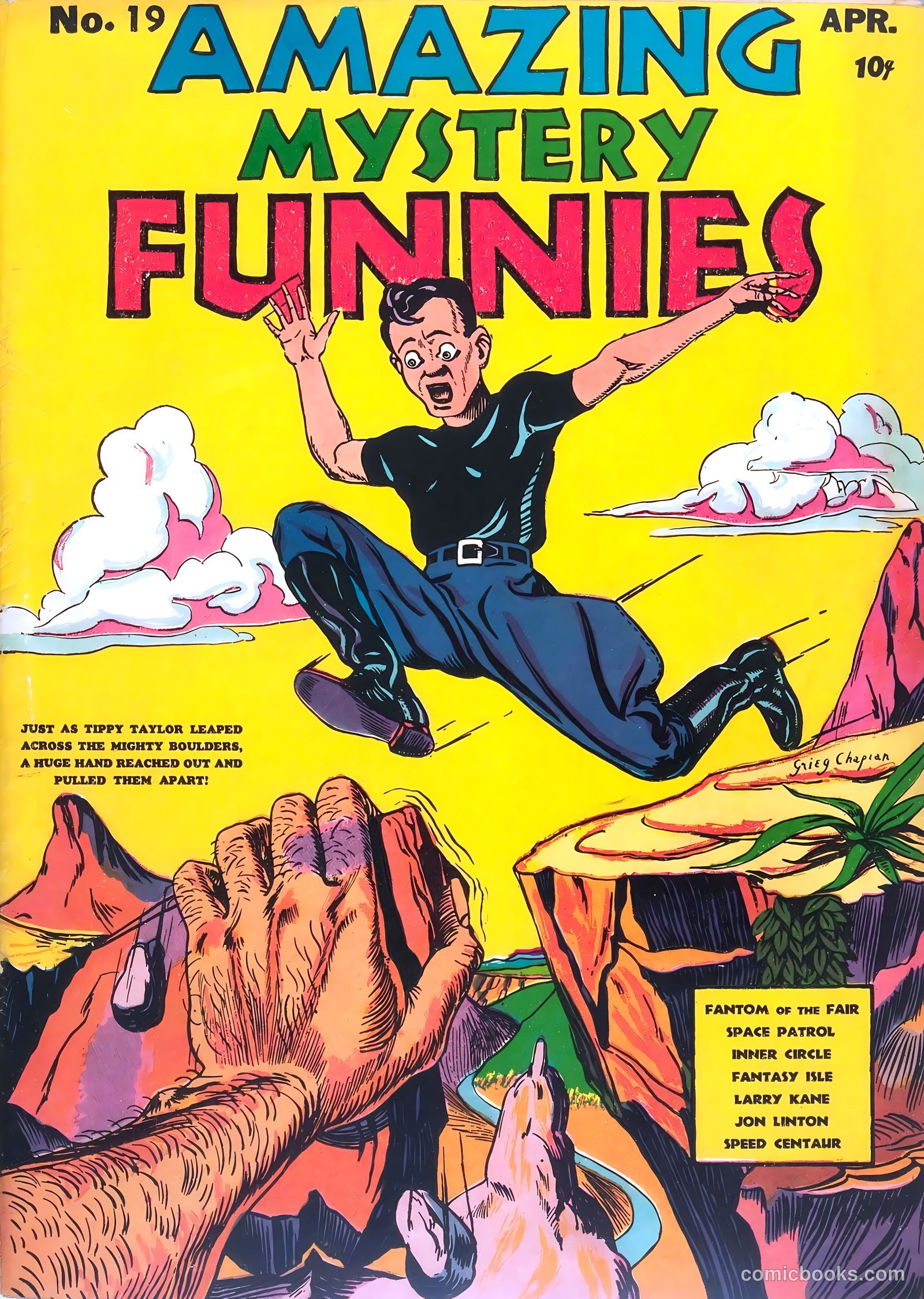Amazing Mystery Funnies #19