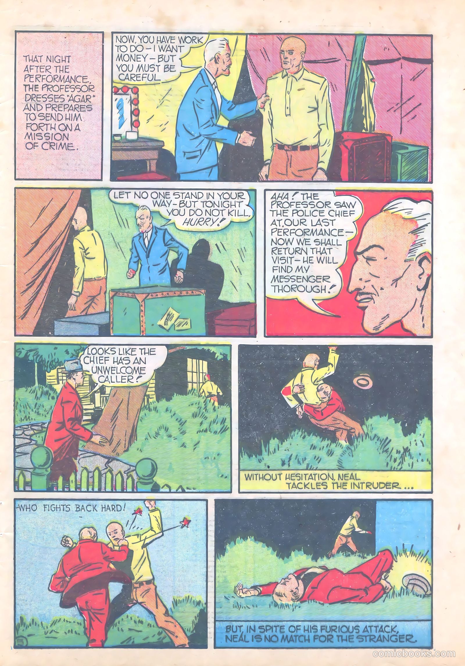 Amazing Mystery Funnies #19 (1940) — page 4 of 67