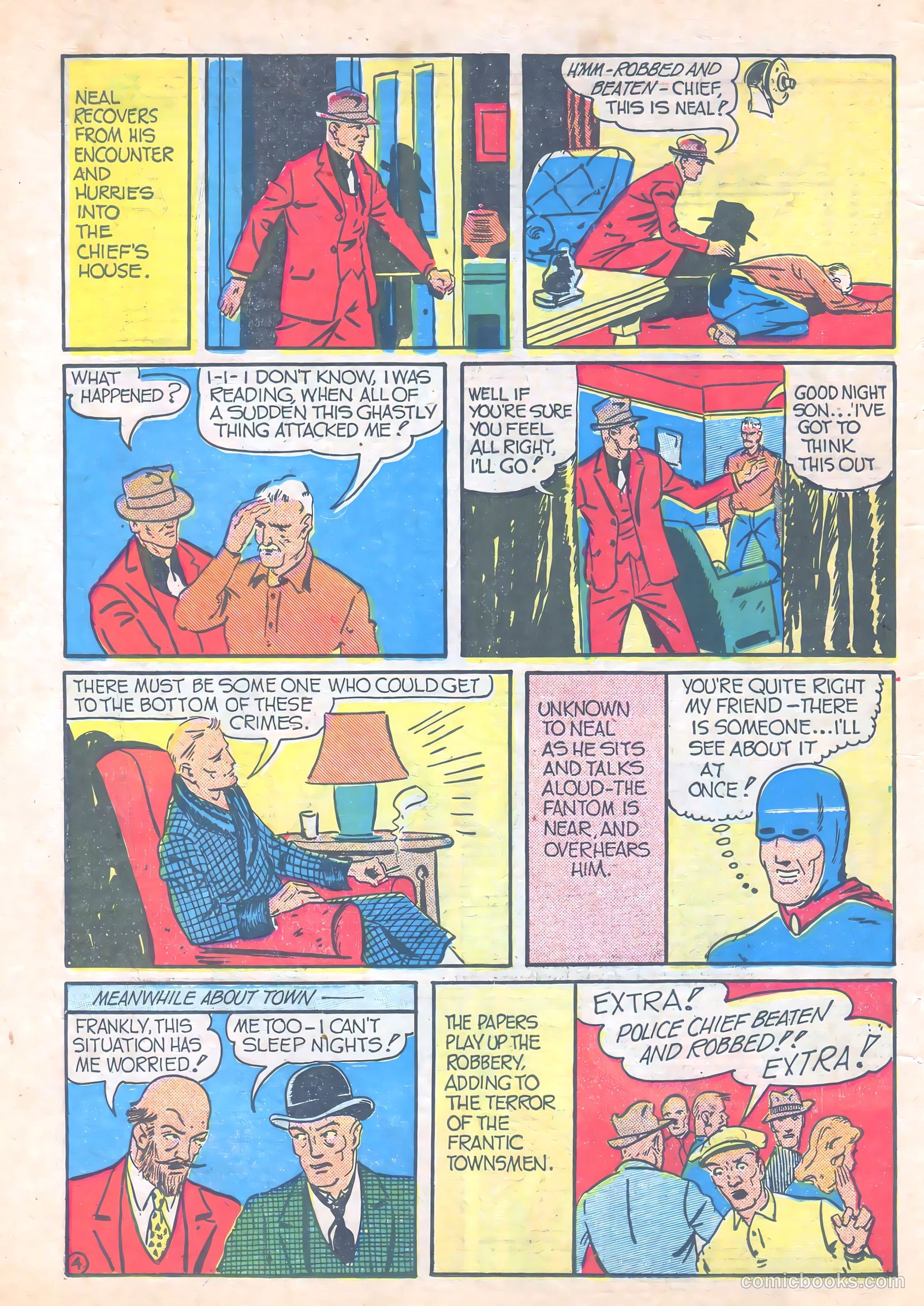 Amazing Mystery Funnies #19 (1940) — page 5 of 67